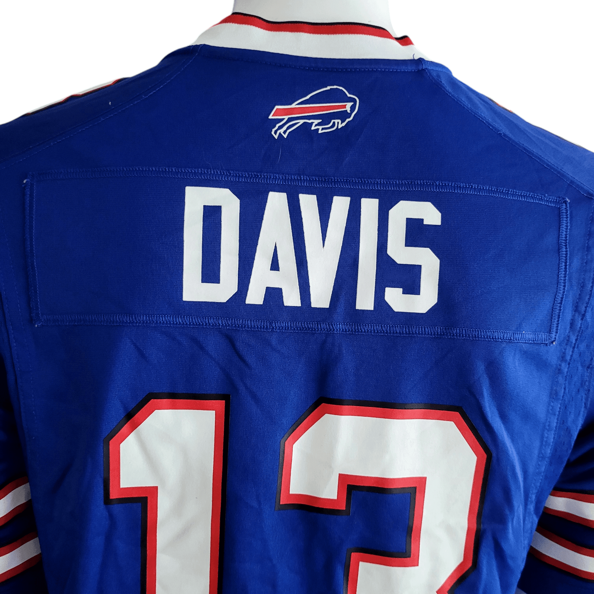 Gabe Davis 13 Buffalo Bills Jersey - Nike NFL On Field Edition, Blue, Size Small - USASTARFASHION