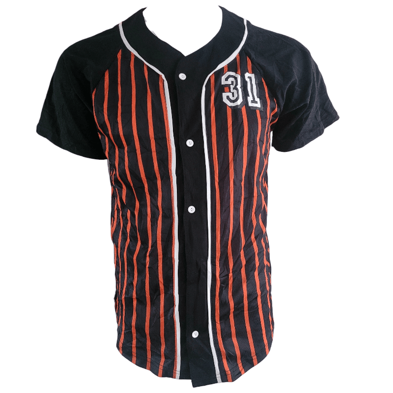 Halloween Drinking Team Jersey by Teamwork Athletic Apparel - Bold Black & Orange Design, Premium Embroidery - USASTARFASHION