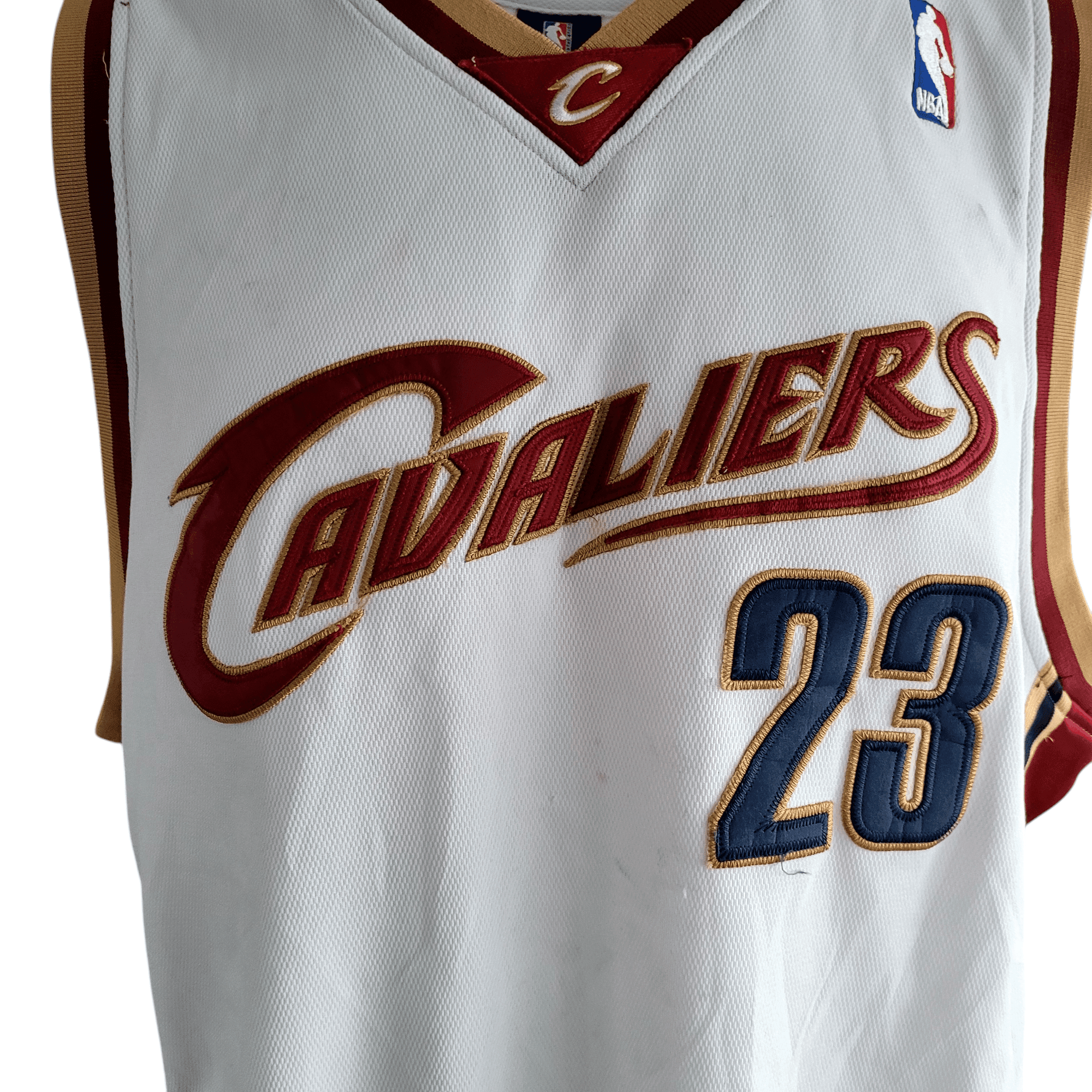 LeBron James Cleveland Cavaliers Adidas Authentic Jersey - Size 54 White NBA Player 23 - USASTARFASHION