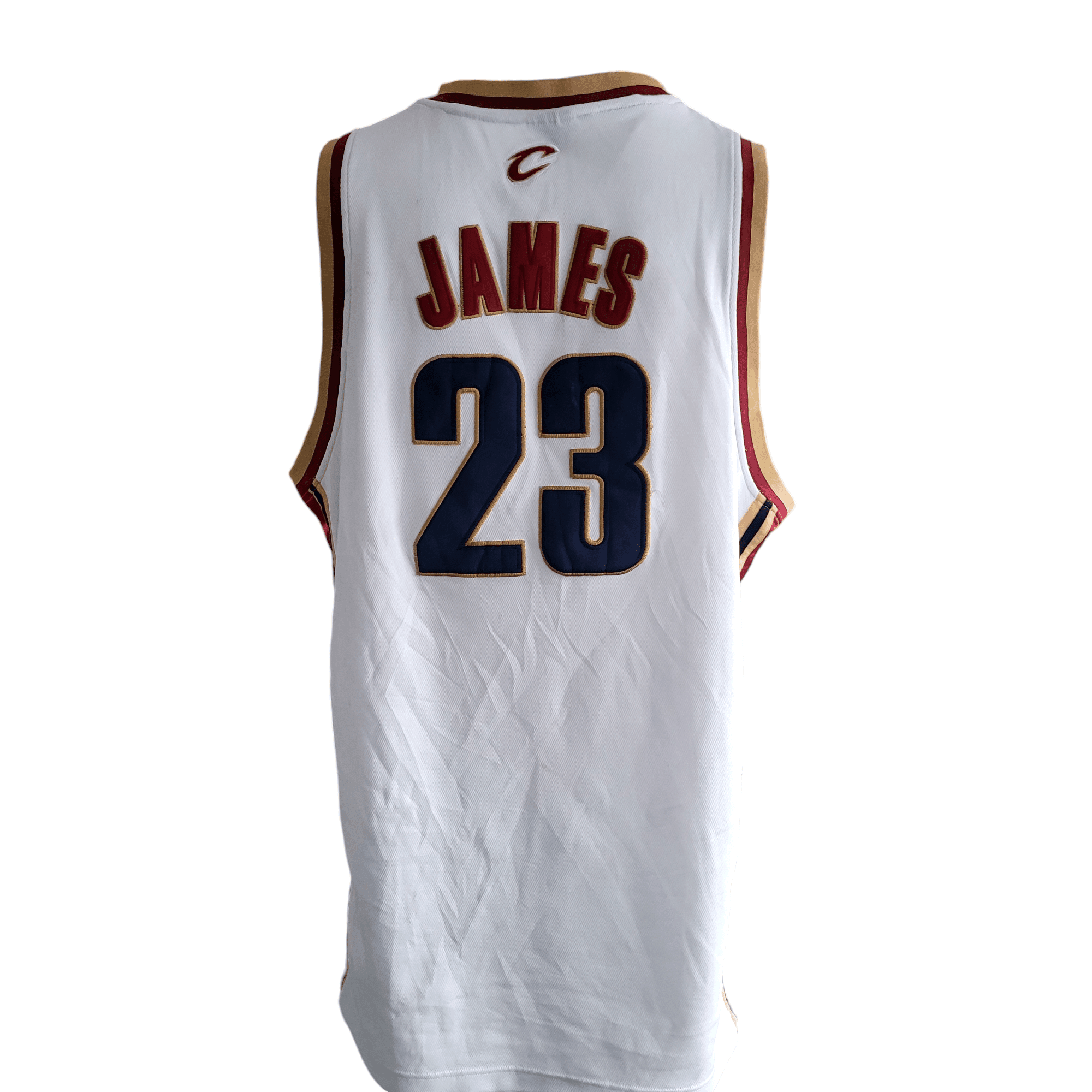 LeBron James Cleveland Cavaliers Adidas Authentic Jersey - Size 54 White NBA Player 23 - USASTARFASHION