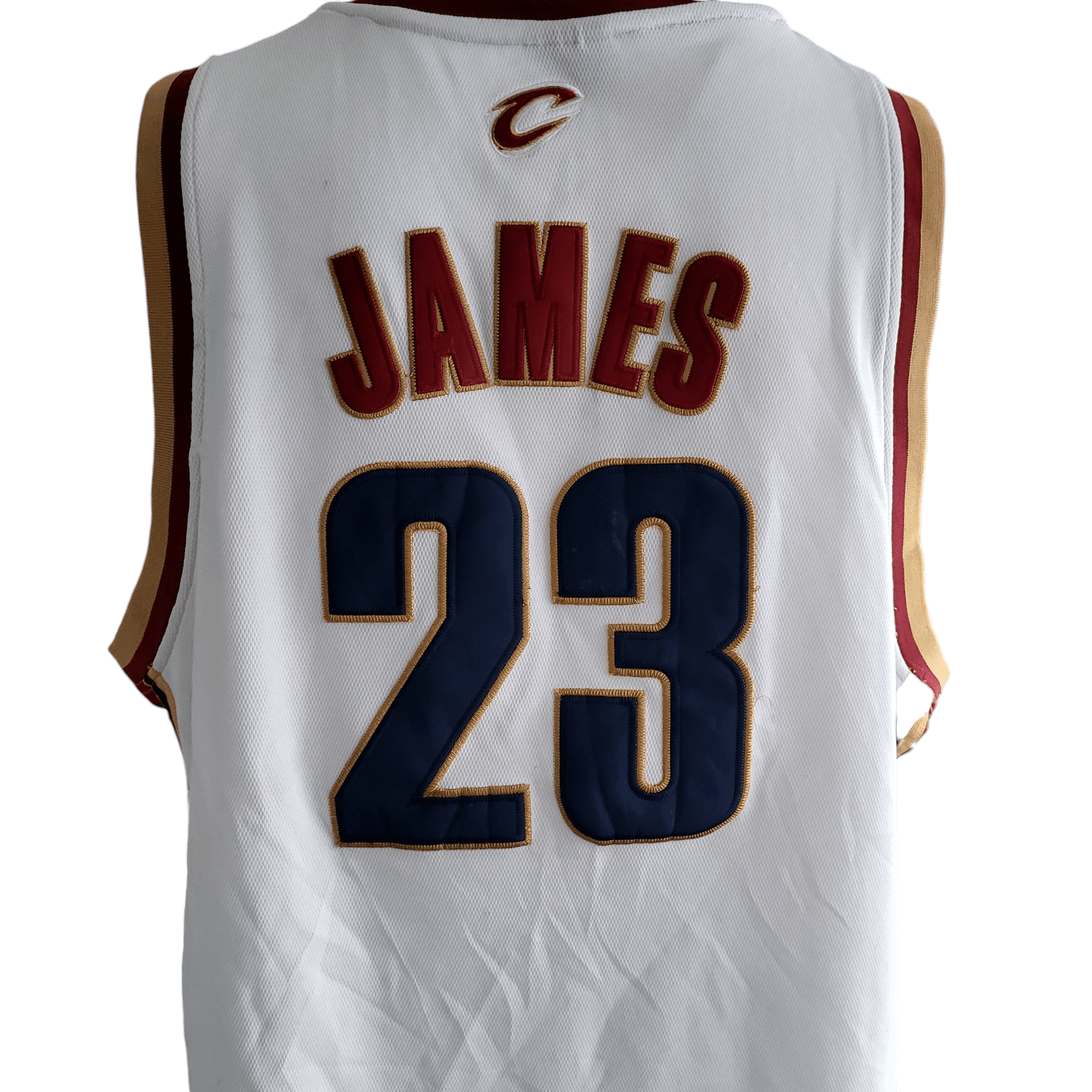 LeBron James Cleveland Cavaliers Adidas Authentic Jersey - Size 54 White NBA Player 23 - USASTARFASHION