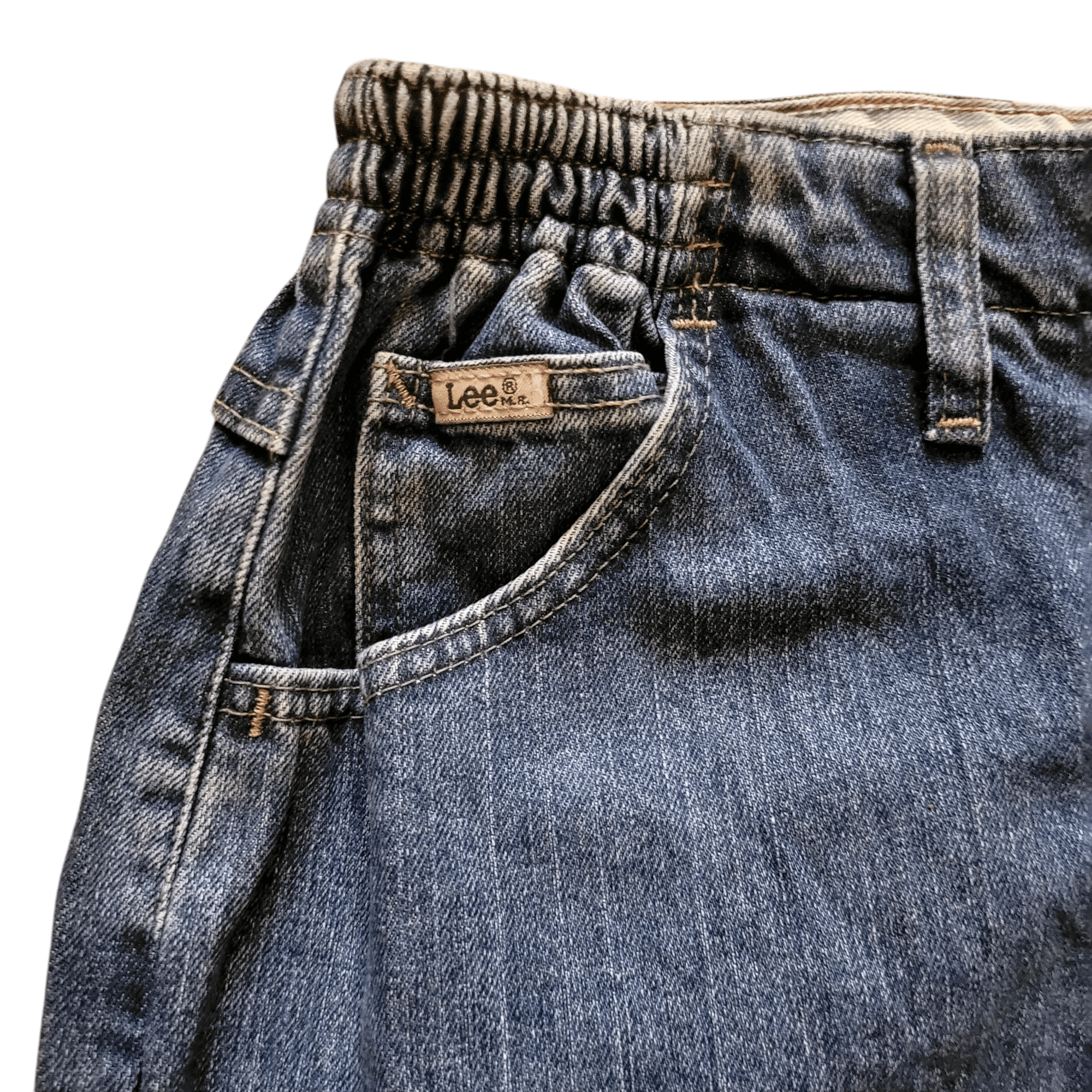Lee Women’s Jeans 16 Medium - Side Elastic Straight - Leg Denim for Comfort and Durability - USASTARFASHION