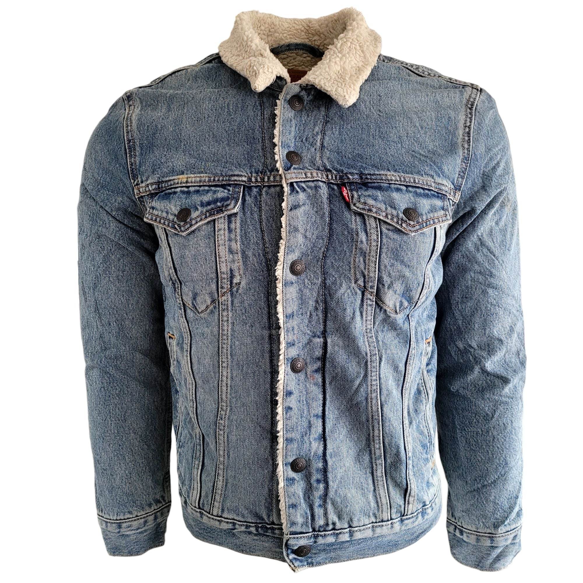 Levi’s Sherpa Trucker Jacket - Size Small - Made in USA - USASTARFASHION