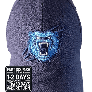 Memphis Grizzlies Fitted Cap S/M - Dark Blue, Official New Era Design - USASTARFASHION
