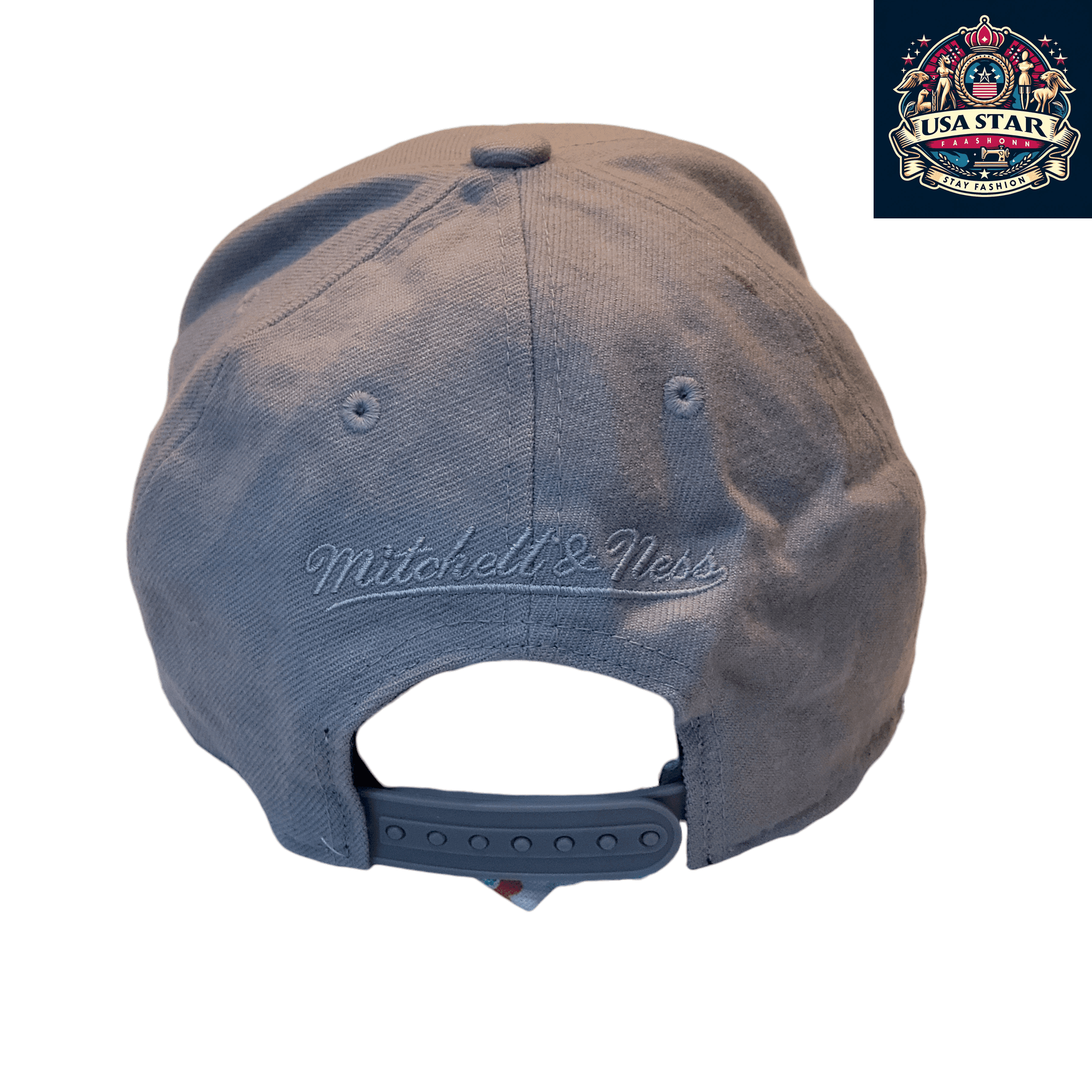 Mitchell And Ness Kings Snapback Cap – Adjustable Gray Wool Hat with Detailed Embroidery - USASTARFASHION