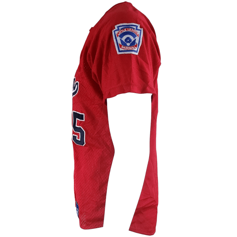 Mizuno Weddington American Baseball Jersey 25 Anderson Size S Red Grade A Lightweight Mesh - USASTARFASHION