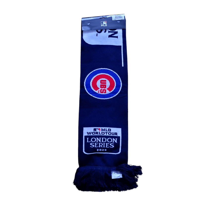 MLB London Series Scarf - St. Louis Cardinals & Chicago Cubs, Official Team Merchandise, Premium Quality - USASTARFASHION