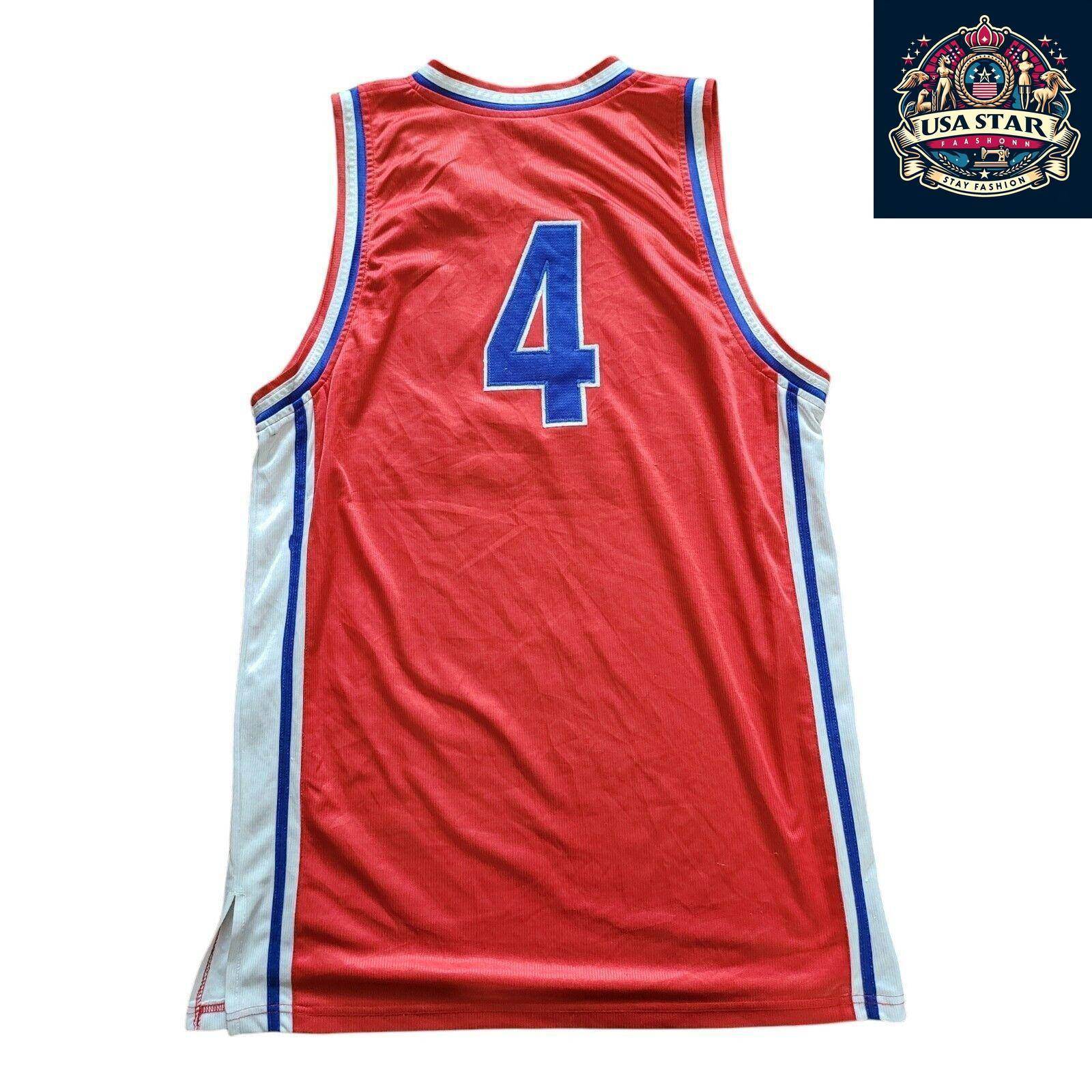 Mordy Flyers Jersey 4 - Size L, Lightweight Basketball Jersey with Breathable Fabric for Comfort - USASTARFASHION