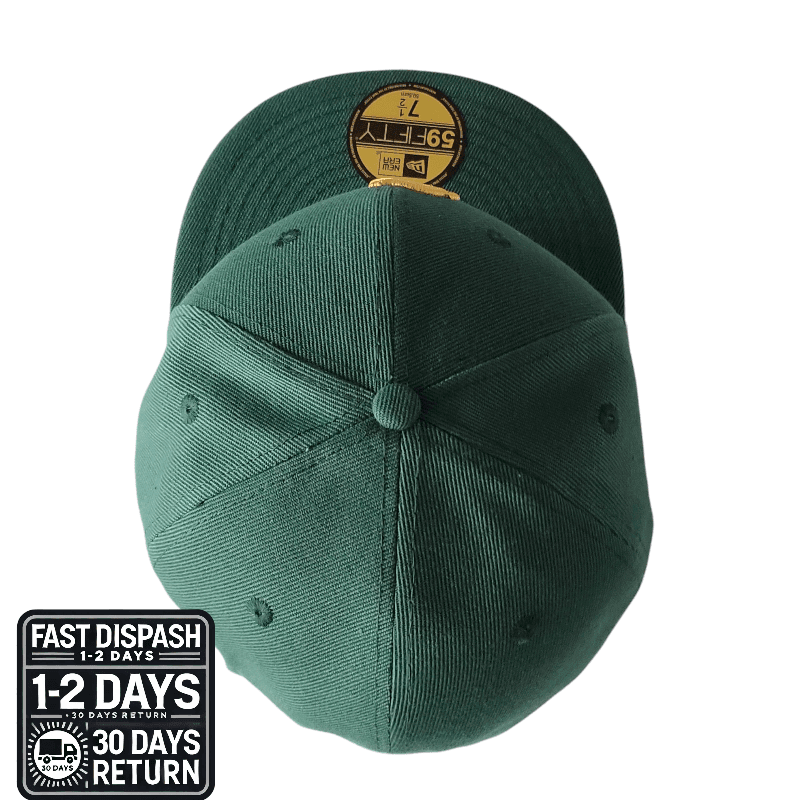 New Era 59Fifty World Series Champions Cap 7 1/2 - Chicago White Sox Green with Gold Logo - USASTARFASHION