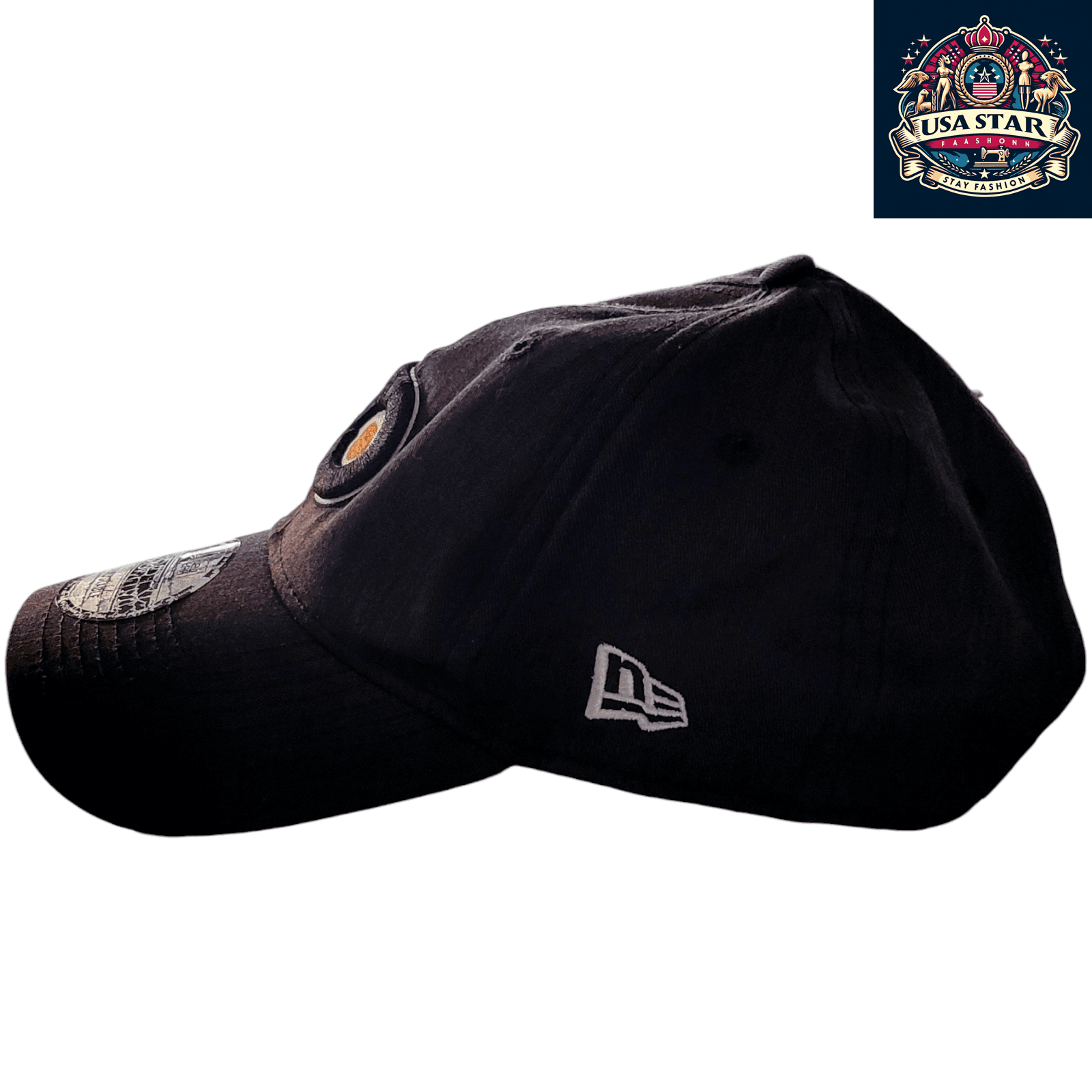 New Era 9FORTY Adjustable Philadelphia Flyers Cap Black One Size Fits Most for Fans - USASTARFASHION