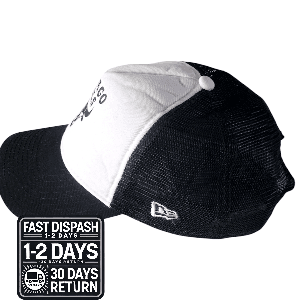 New Era 9FORTY Chicago Bulls Mesh Trucker Hat - Adjustable Snapback - Grade A Used - USASTARFASHION