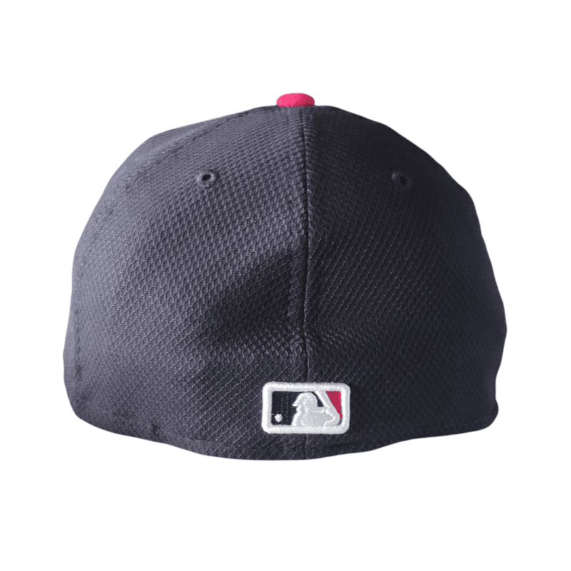 New Era Boston Red Sox Baseball Cap - Size 7 (55.8cm) - Quality Grade A Condition, Navy & Red - USASTARFASHION
