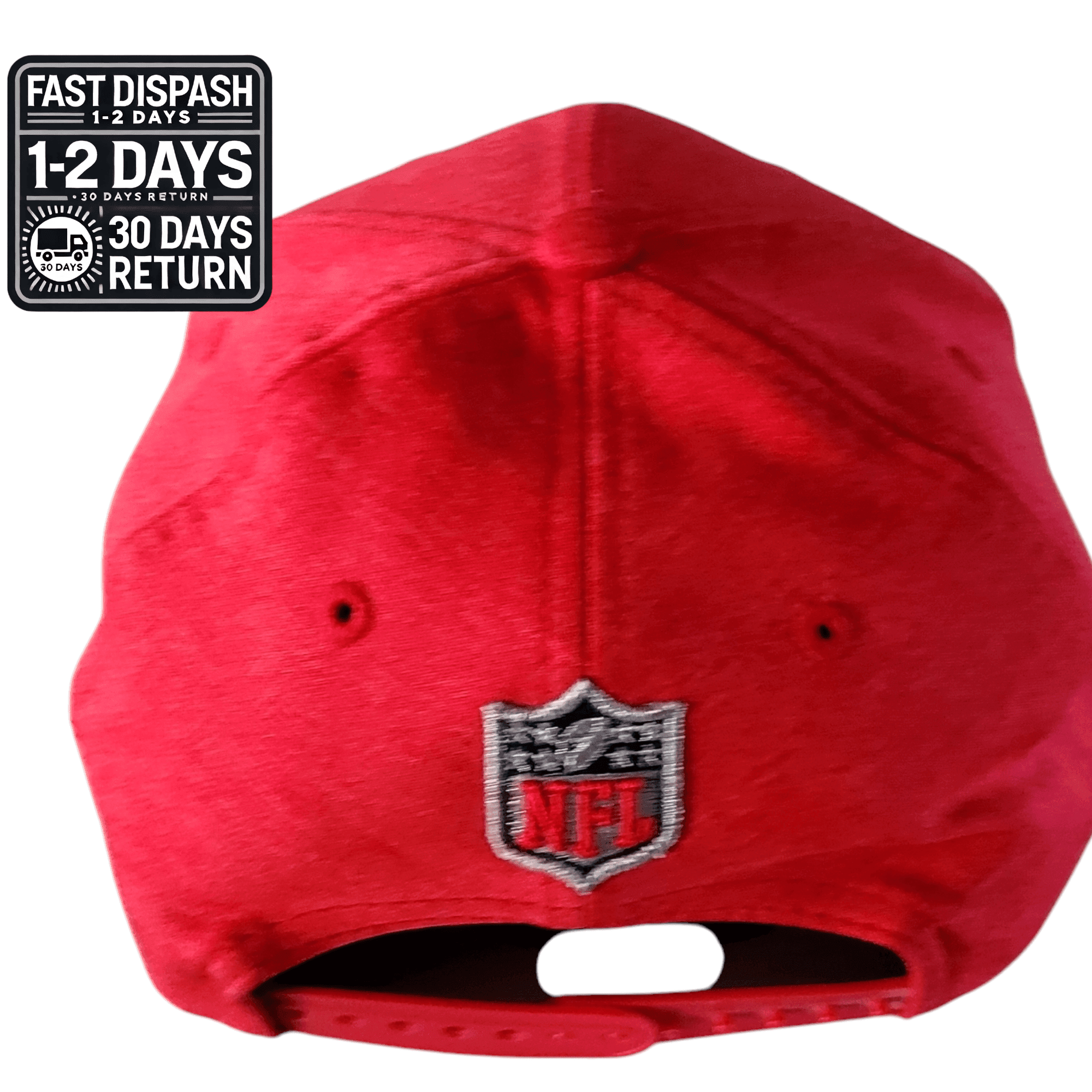 New Era NFL Giants Snapback Cap - Red & Gray Adjustable Size S/M - Officially Licensed 9FIFTY - USASTARFASHION