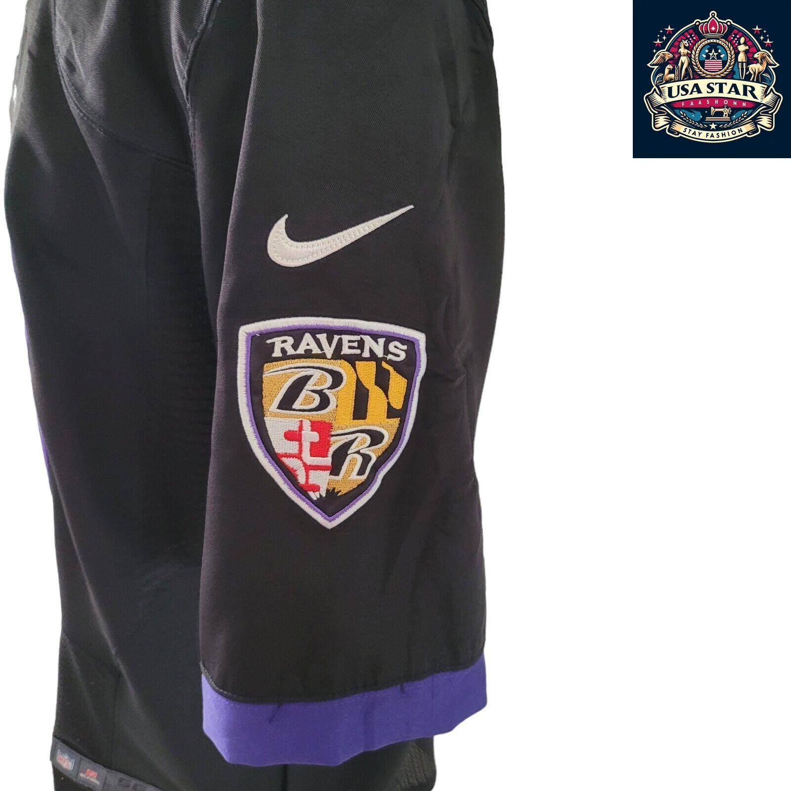 Nike Baltimore Ravens Jersey Elvis Dumervil #58 Men's XXL, Durable Material, Authentic Colors - USASTARFASHION