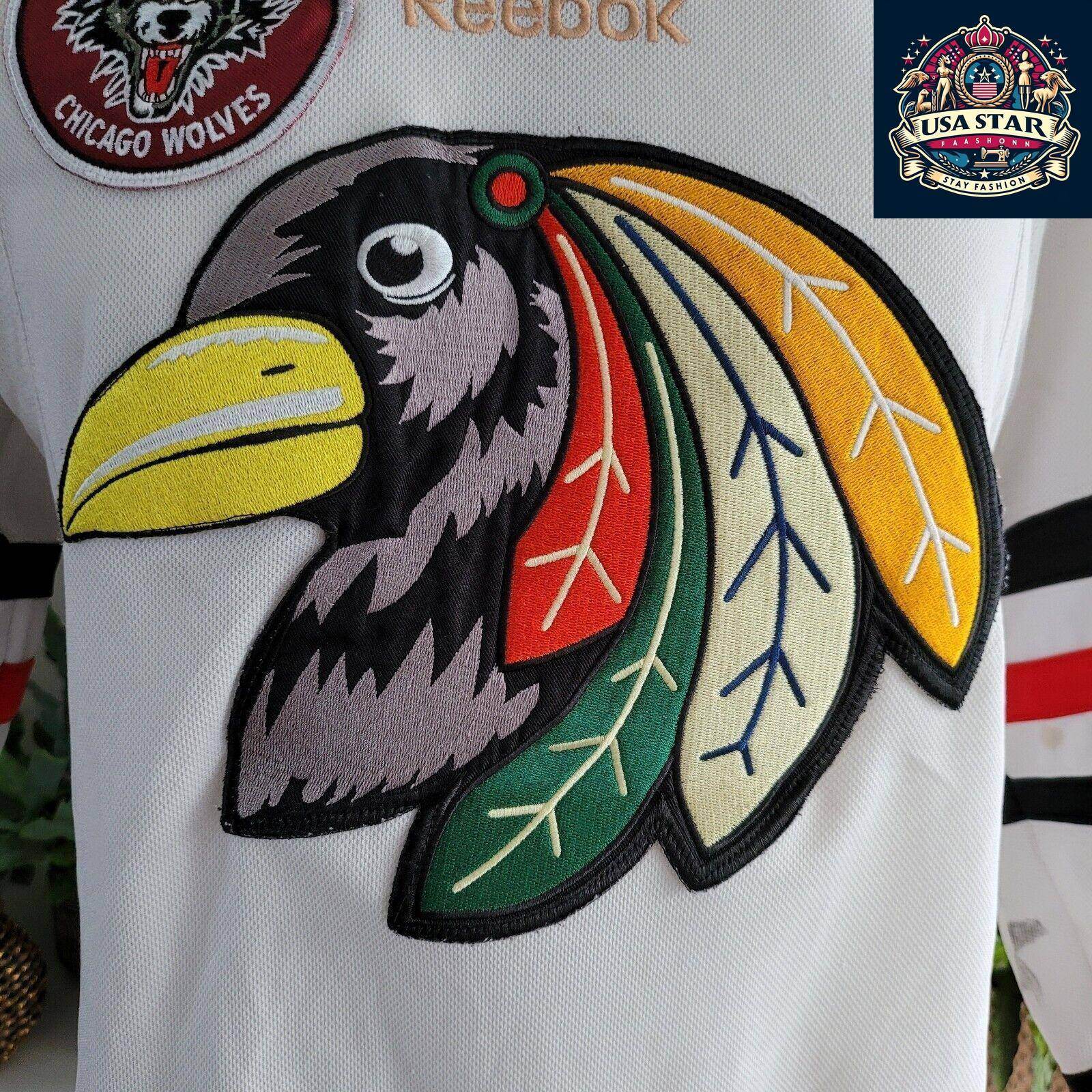 NWHL Blackbirds Jersey Chicago Blackhawks Swygert 69 Size S Vintage Style Pre - Owned - USASTARFASHION