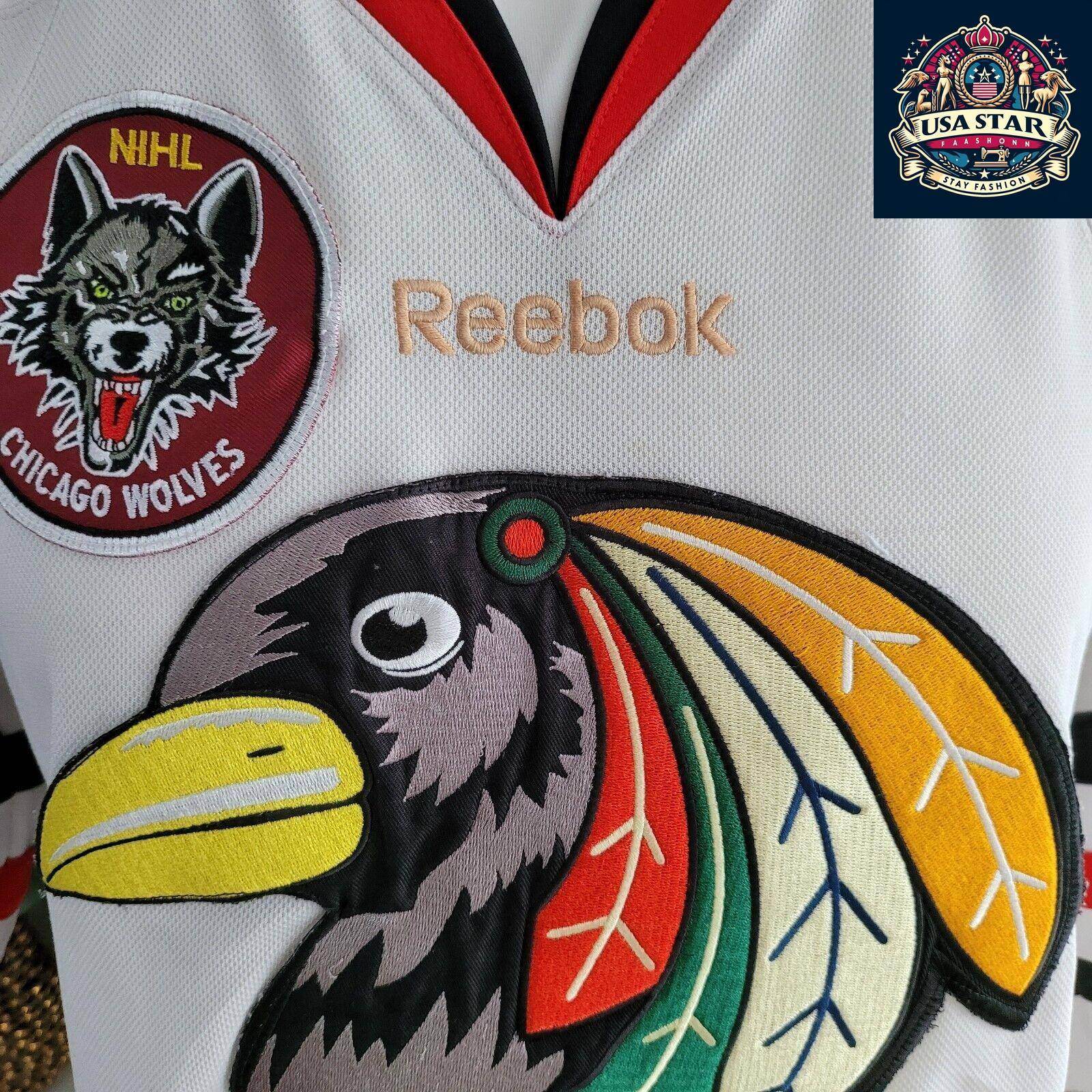 NWHL Blackbirds Jersey Chicago Blackhawks Swygert 69 Size S Vintage Style Pre - Owned - USASTARFASHION