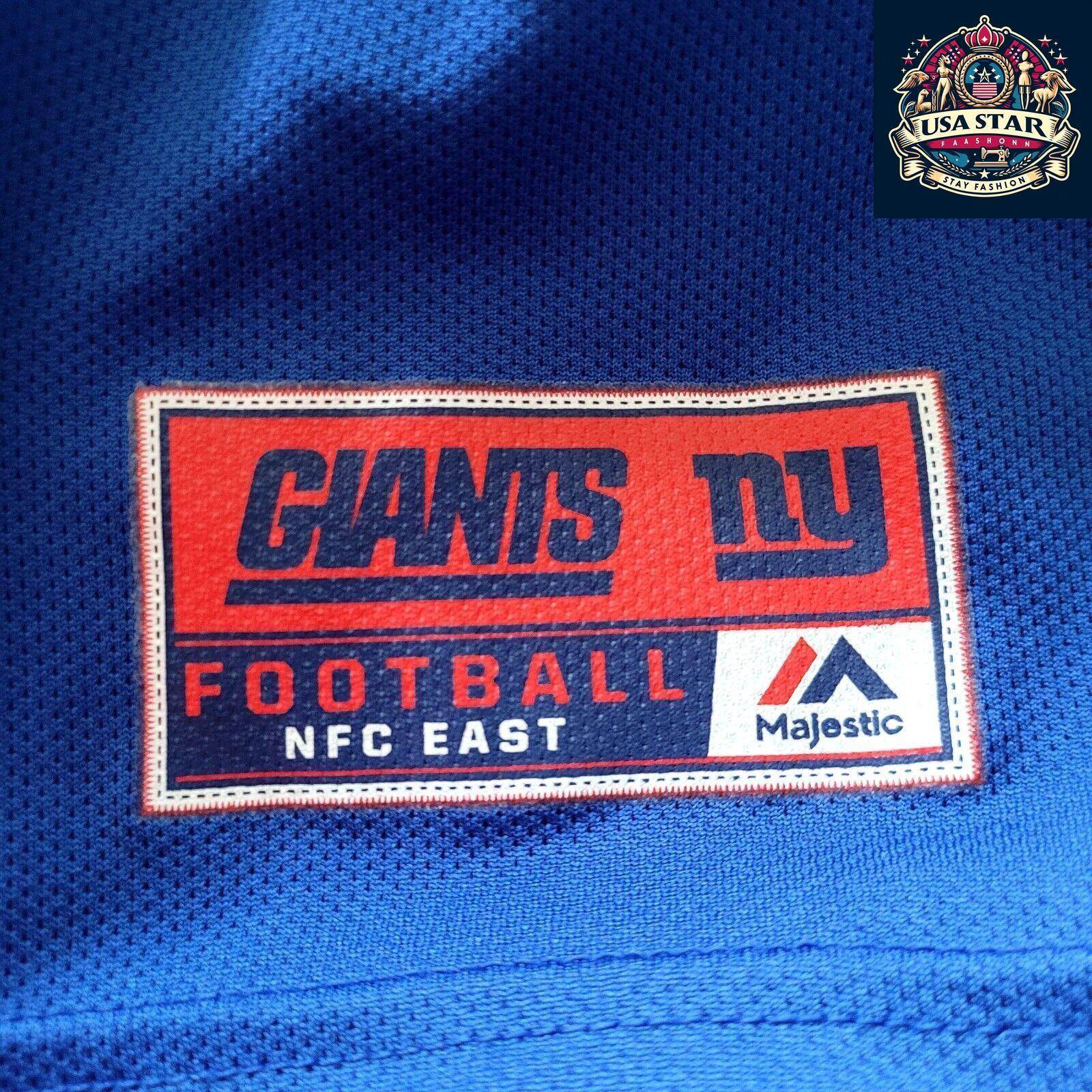 Odell Beckham Jr 13 New York Giants Jersey - Authentic Majestic XL Size, NFL Merchandise - USASTARFASHION