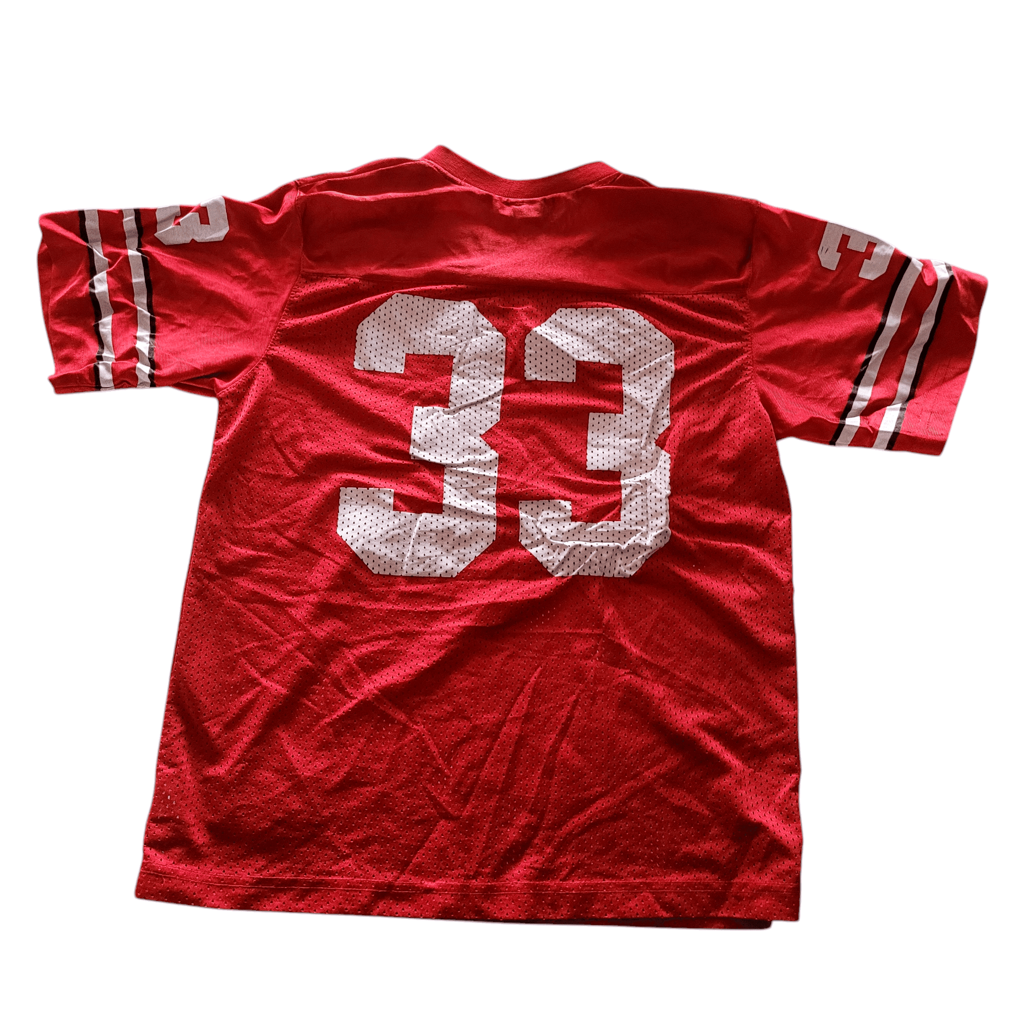 Ohio State Buckeyes Jersey 33 Nike Team Red Youth Medium - High - Quality Polyester Fabric - USASTARFASHION