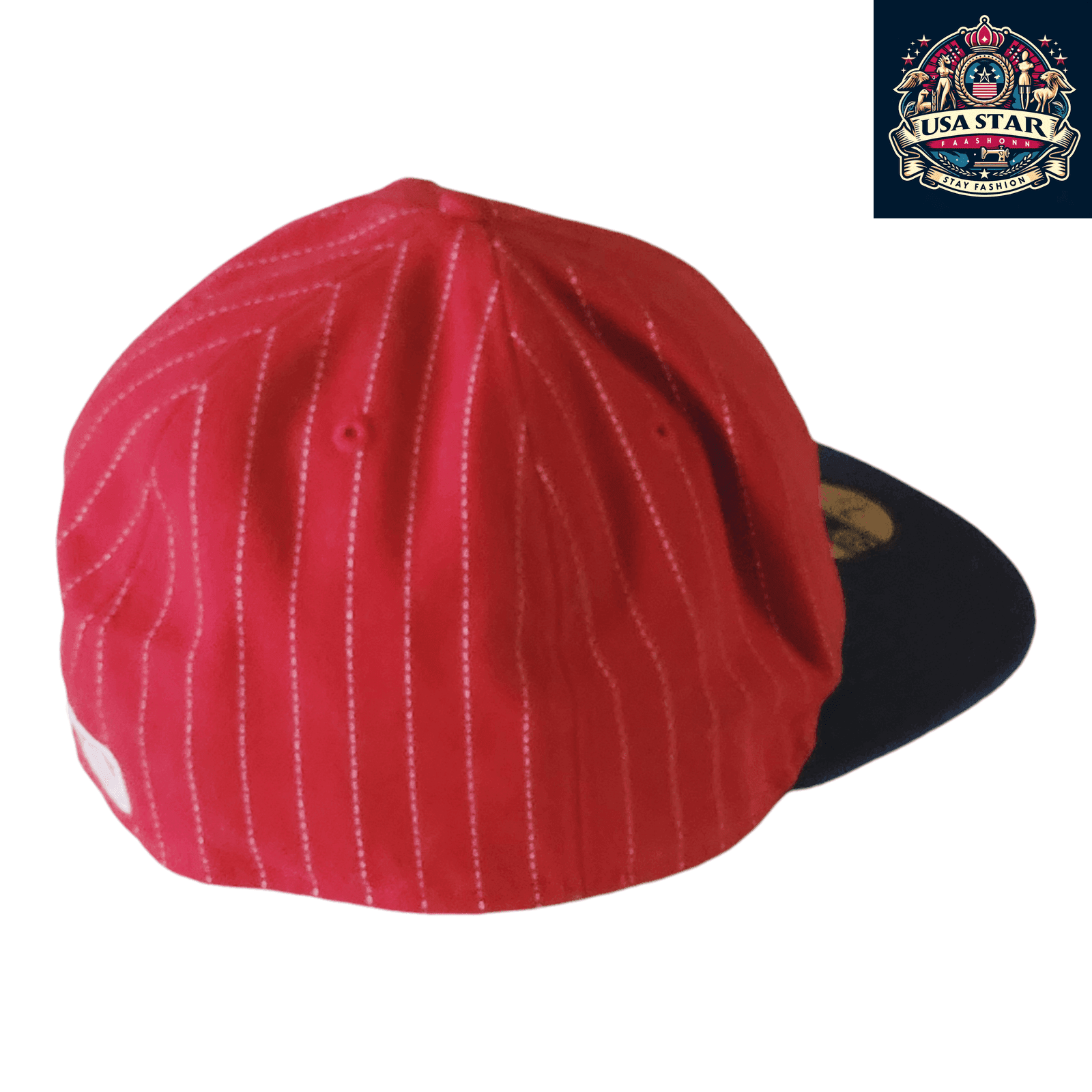 Philadelphia Phillies Fitted Cap - New Era 59FIFTY, Size 7 1/2, Official MLB Hat, Durable Design - USASTARFASHION
