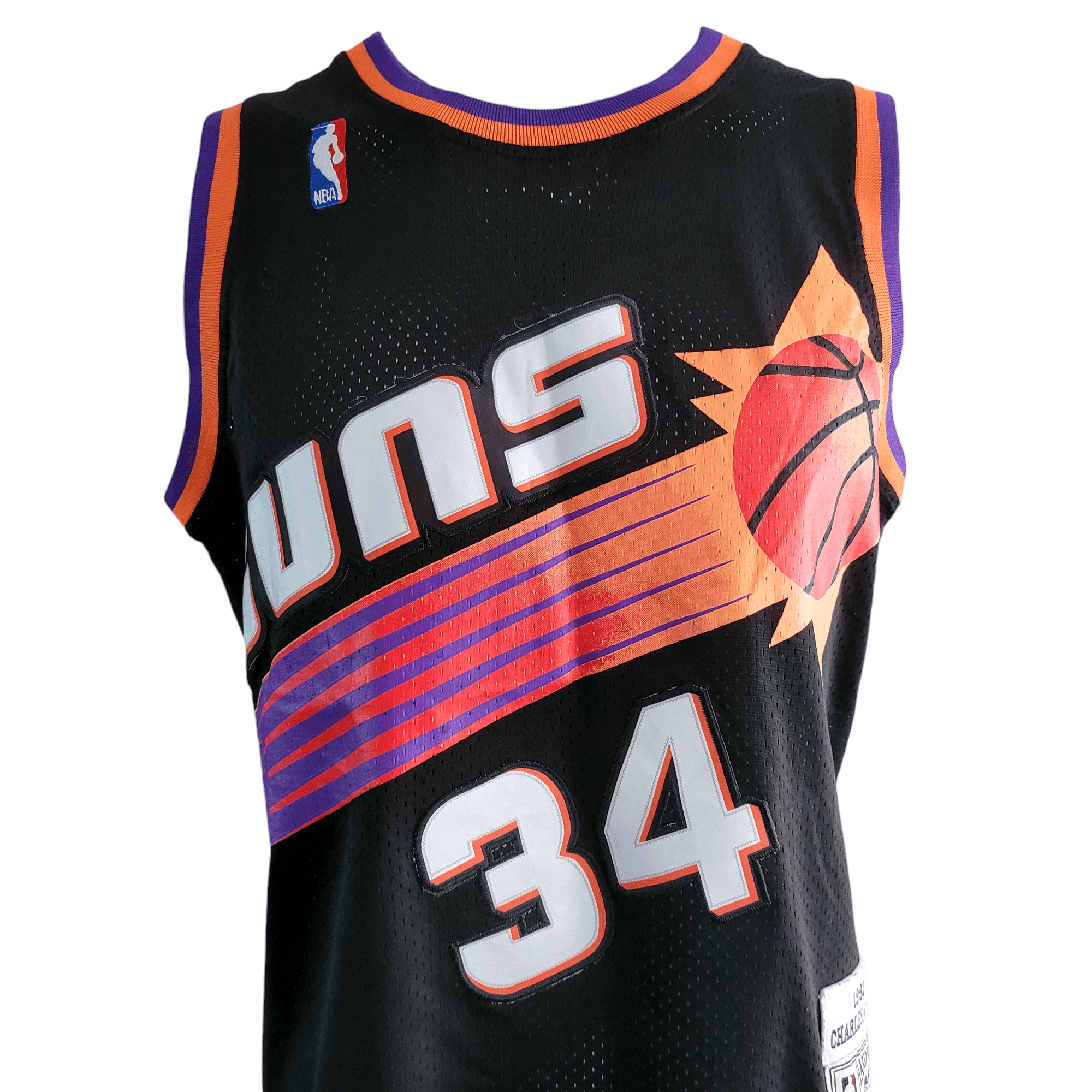 Phoenix Suns Charles Barkley Jersey 34 XL Black Mitchell & Ness 1992 - 93 Hardwood Classics - USASTARFASHION