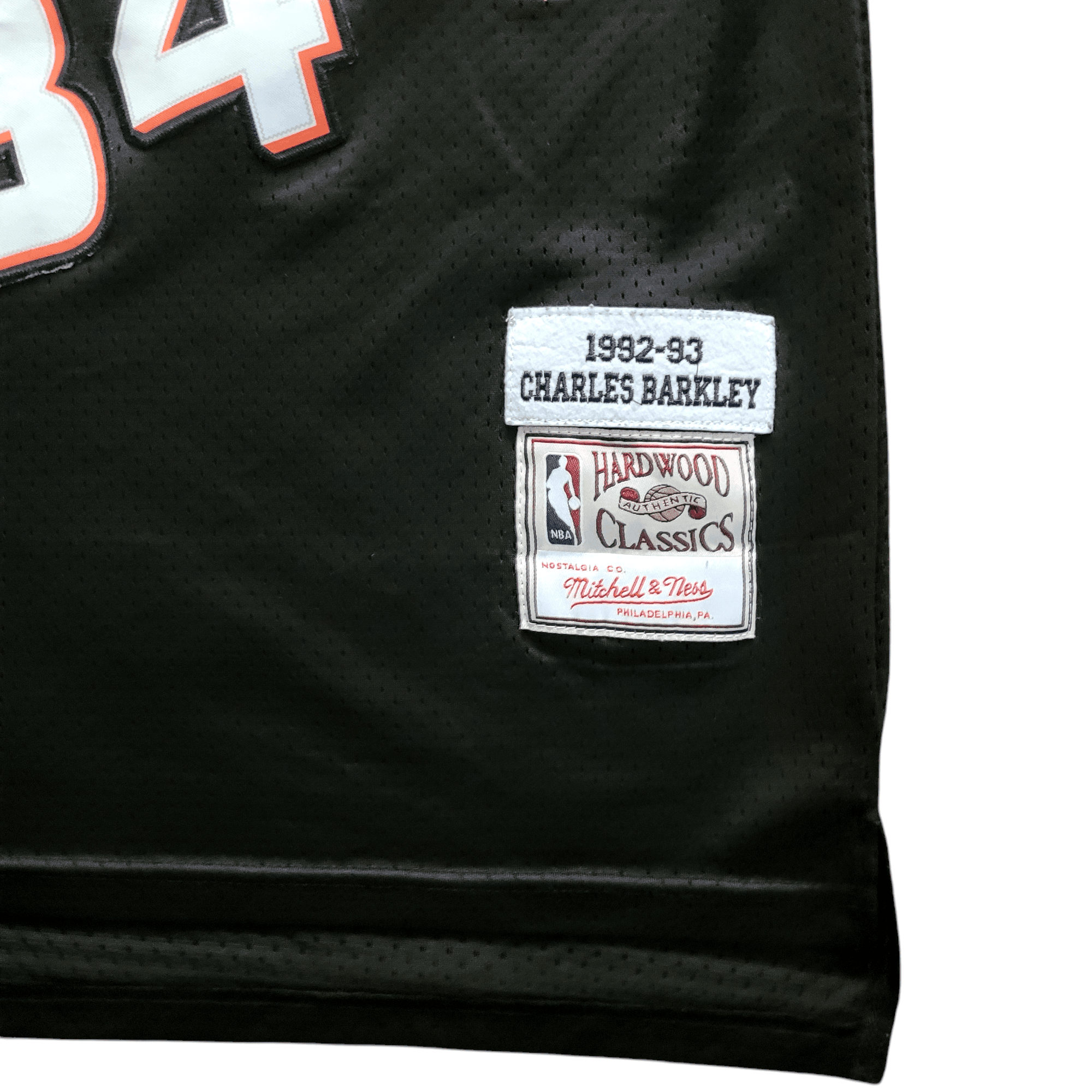 Phoenix Suns Charles Barkley Jersey 34 XL Black Mitchell & Ness 1992 - 93 Hardwood Classics - USASTARFASHION