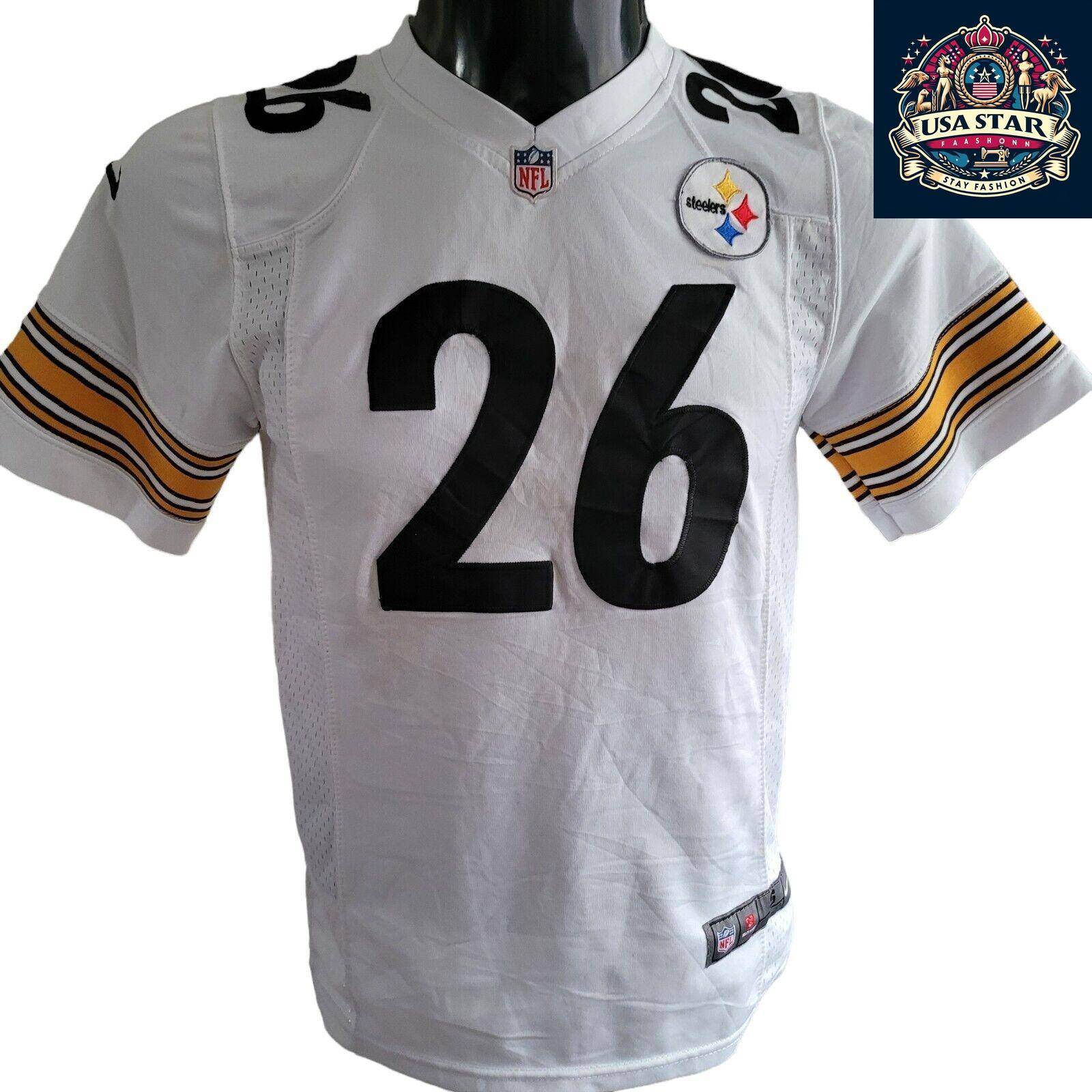 Pittsburgh Steelers Women's Jersey Nike Home Top M - Bell 26, Stylish & Comfortable Fan Wear - USASTARFASHION