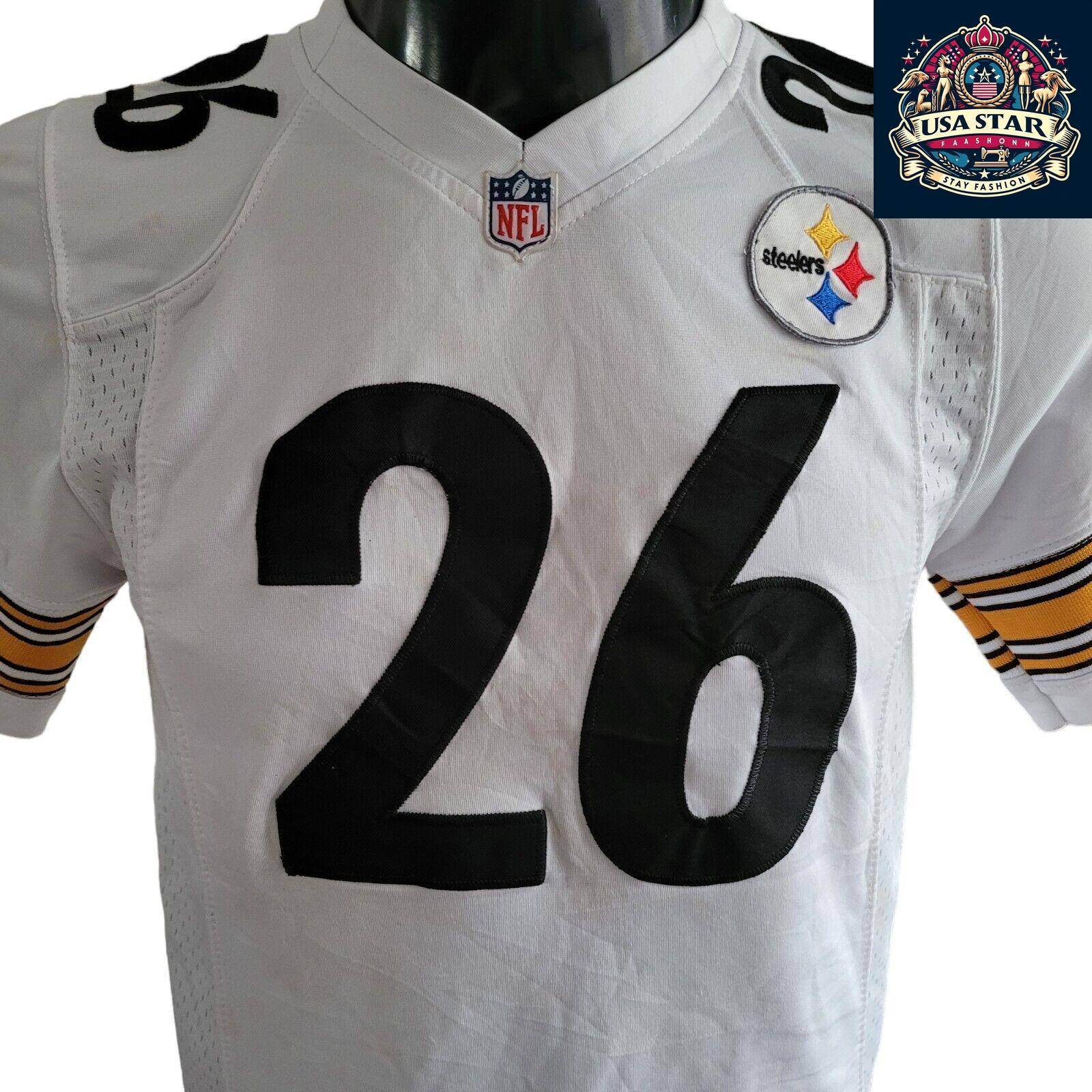 Pittsburgh Steelers Women's Jersey Nike Home Top M - Bell 26, Stylish & Comfortable Fan Wear - USASTARFASHION