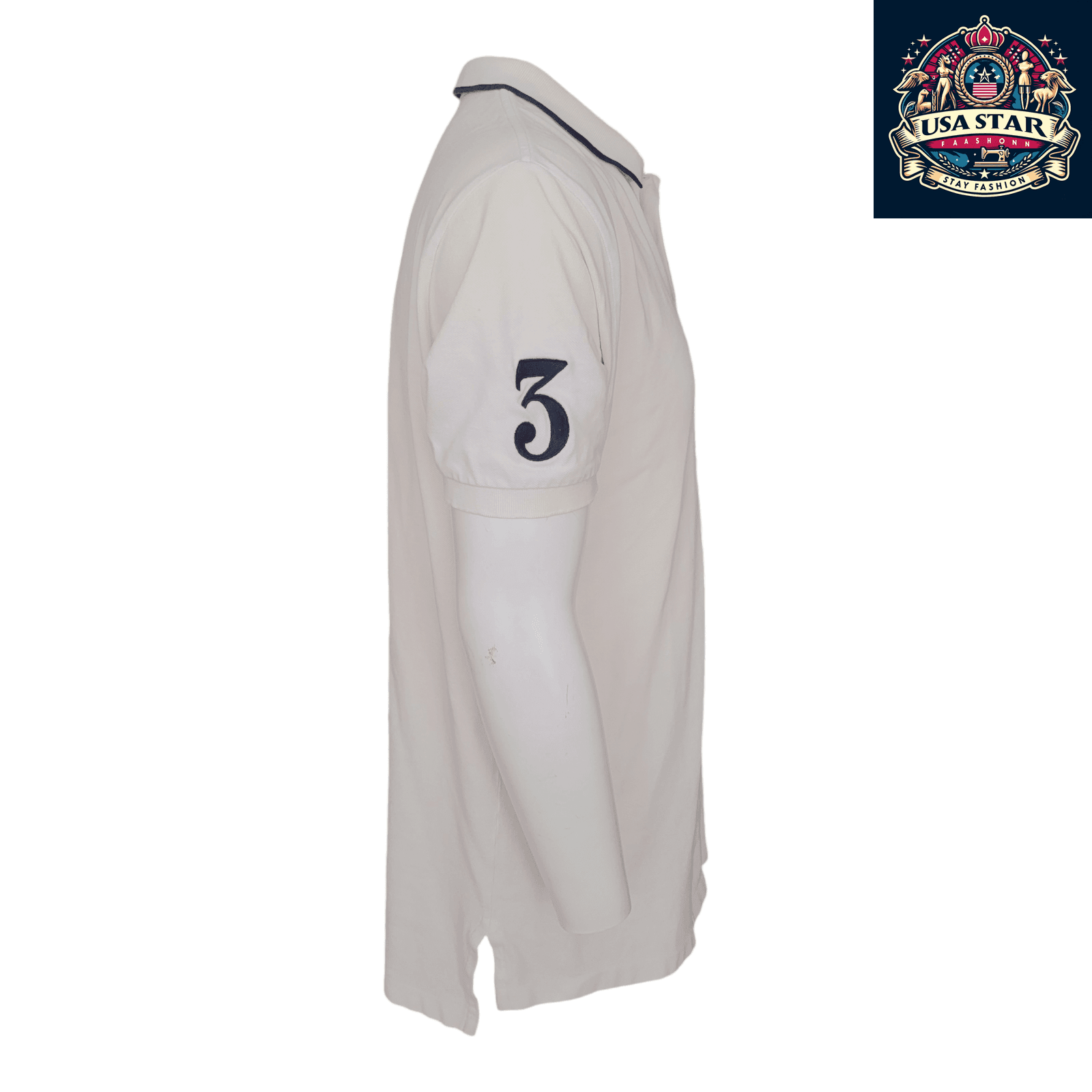 Polo Ralph Lauren White Polo Shirt XL, 100% Cotton Classic Fit for Casual Style and Comfort - USASTARFASHION