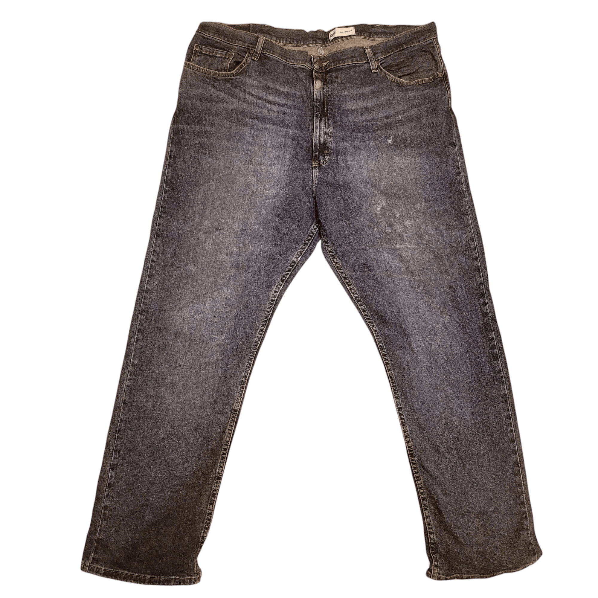Pre - Owned Wrangler Jeans 42x32 Relaxed Fit - Dark Blue Denim, Comfortable and Stylish - USASTARFASHION