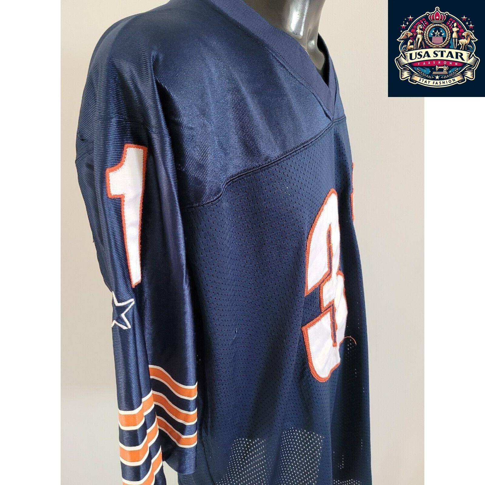 Rashaan Salaam Jersey 31 Chicago Bears NFL STARTER Vintage Style, Comfortable Fit, Size L - USASTARFASHION