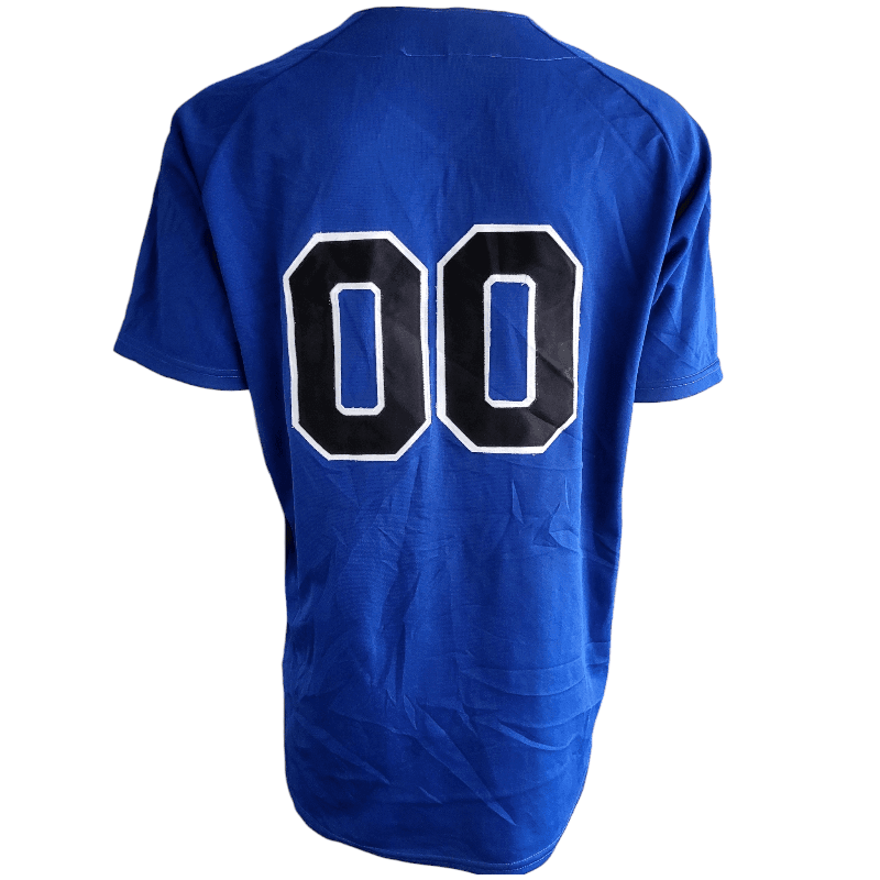 Rawlings Bulls Baseball Jersey XL - Vibrant Blue, 100% Polyester, Lightweight & Breathable Fit - USASTARFASHION