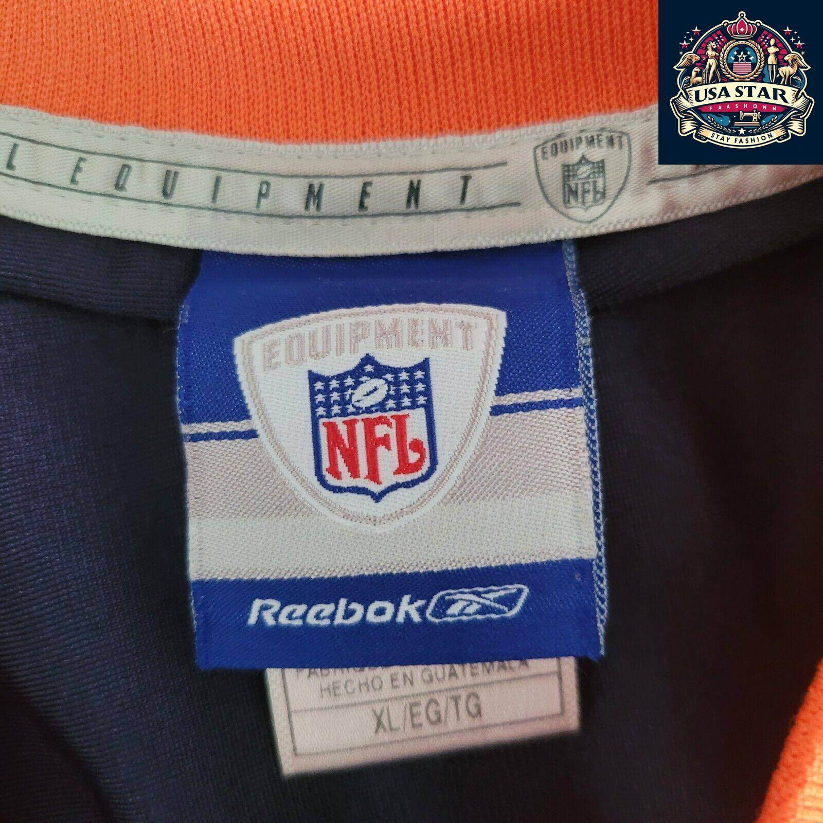 Reebok Broncos Jersey 80 Smith XL - Authentic, Lightweight, Breathable NFL Design for Fans - USASTARFASHION
