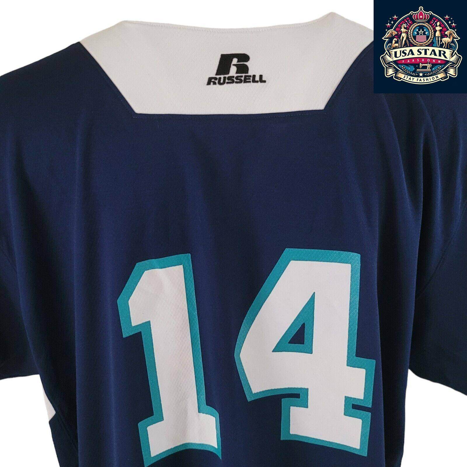 Russell Athletic Jersey XXL 14 - Comfortable Fit, Breathable Fabric, Official Team Logo - USASTARFASHION