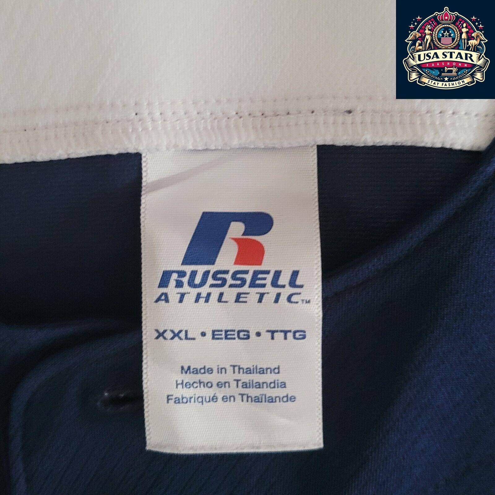 Russell Athletic Jersey XXL 14 - Comfortable Fit, Breathable Fabric, Official Team Logo - USASTARFASHION