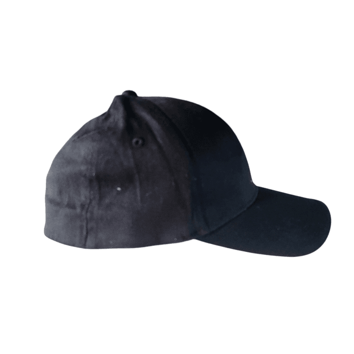 Saltrock Snapback Cap - Black Elastic - Fit With Embroidered Gothic Script Logo, One Size Fits Most - USASTARFASHION