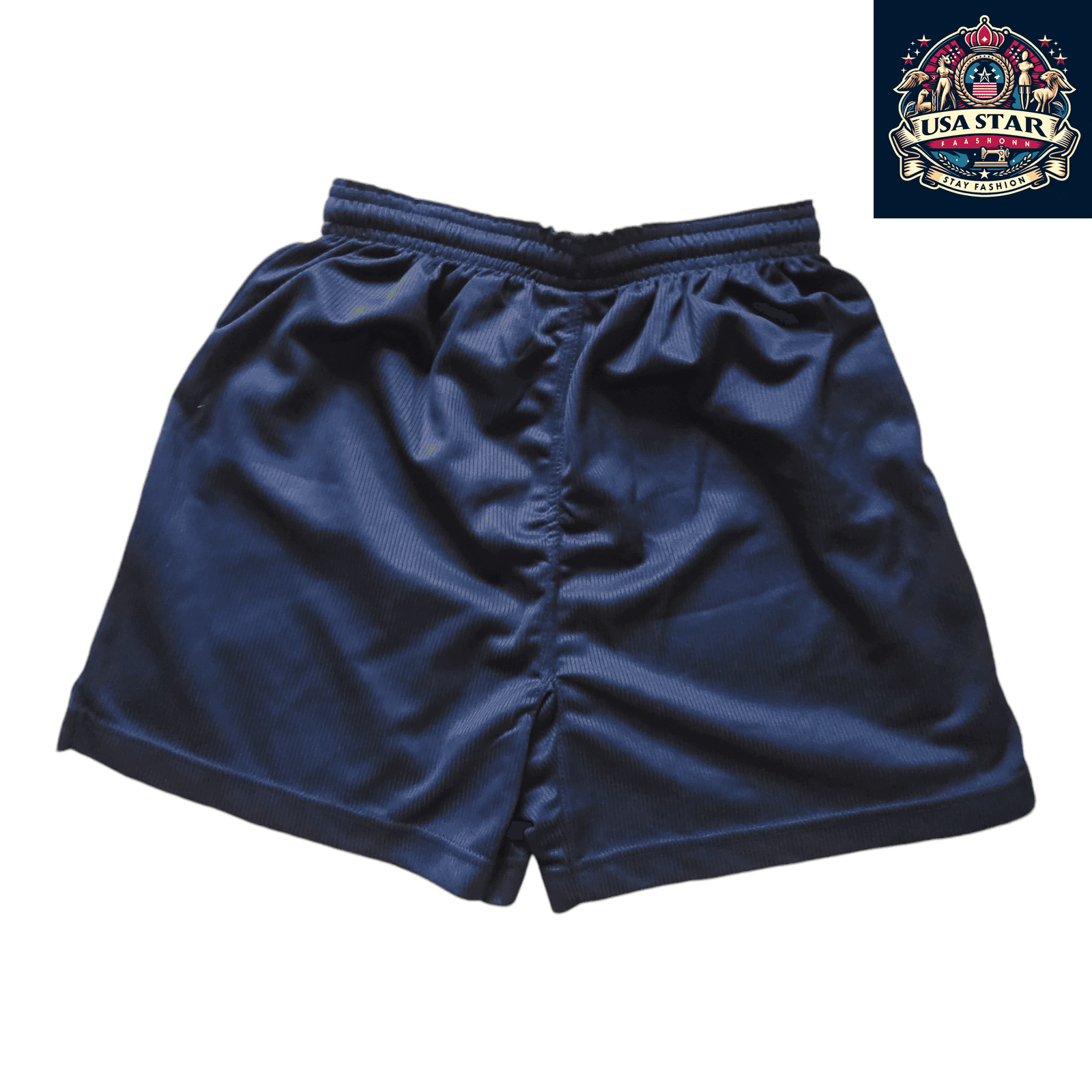 Umbro Flamengo Youth Athletic Shorts - Size 13Y - Navy Blue Sportswear - USASTARFASHION