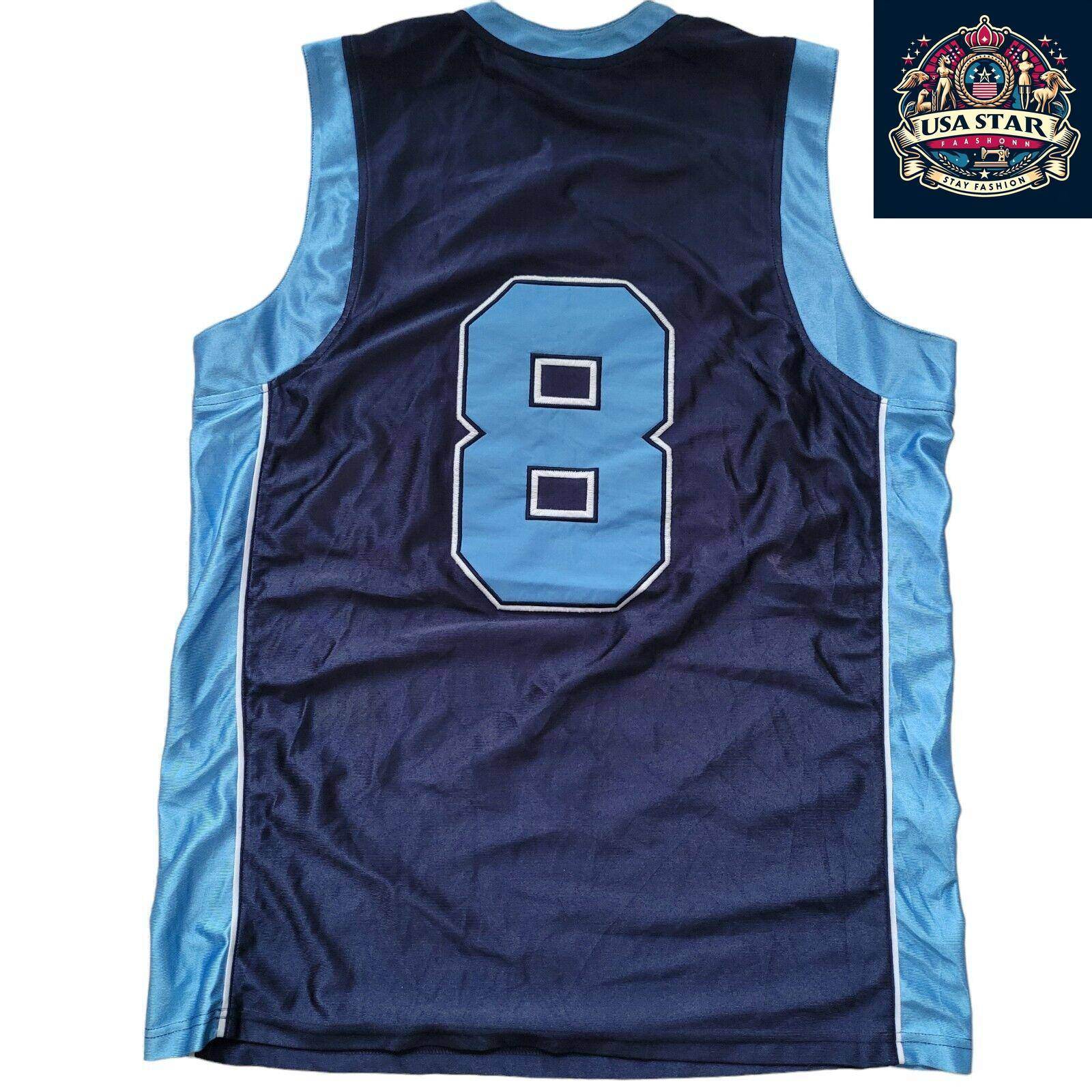 Urban Jeanswear NBA Vest 8, Size L - Comfortable Fit, Durable Fabric, Ideal for Basketball Fans - USASTARFASHION