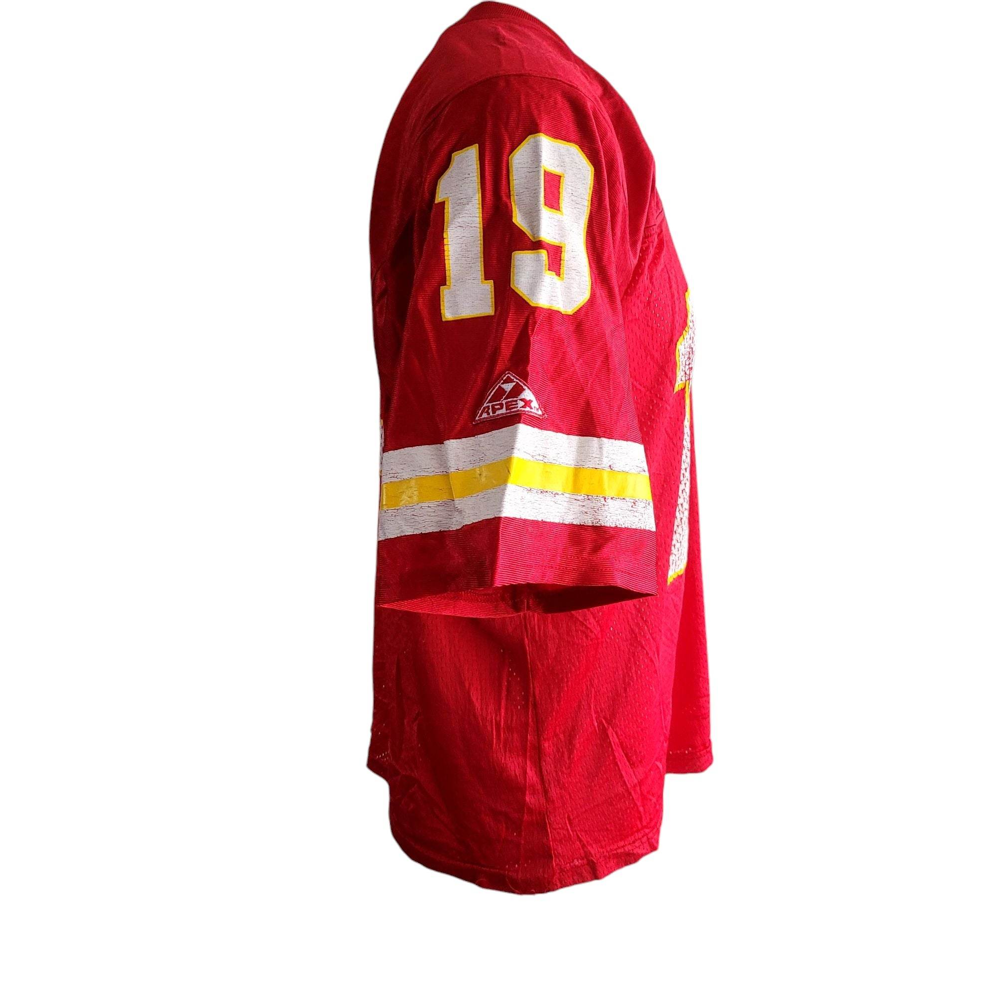 Vintage Apex One Kansas City Chiefs 19 Jersey - Size M - USASTARFASHION