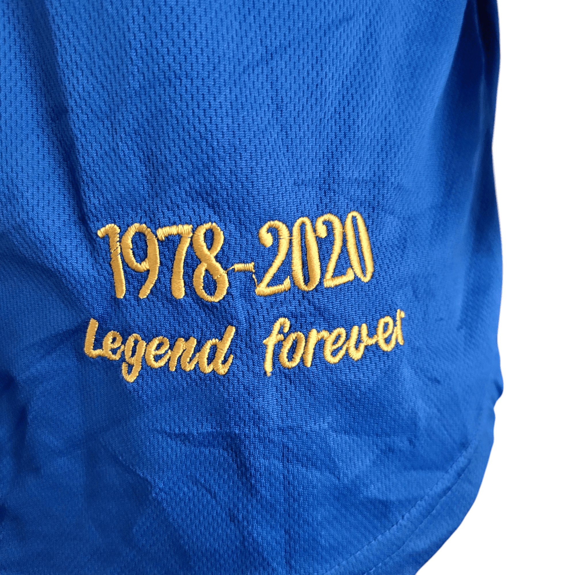 Vintage Baseball Jersey 1978 Legend Series in Blue - XL Size - Used Grade A Condition - USASTARFASHION