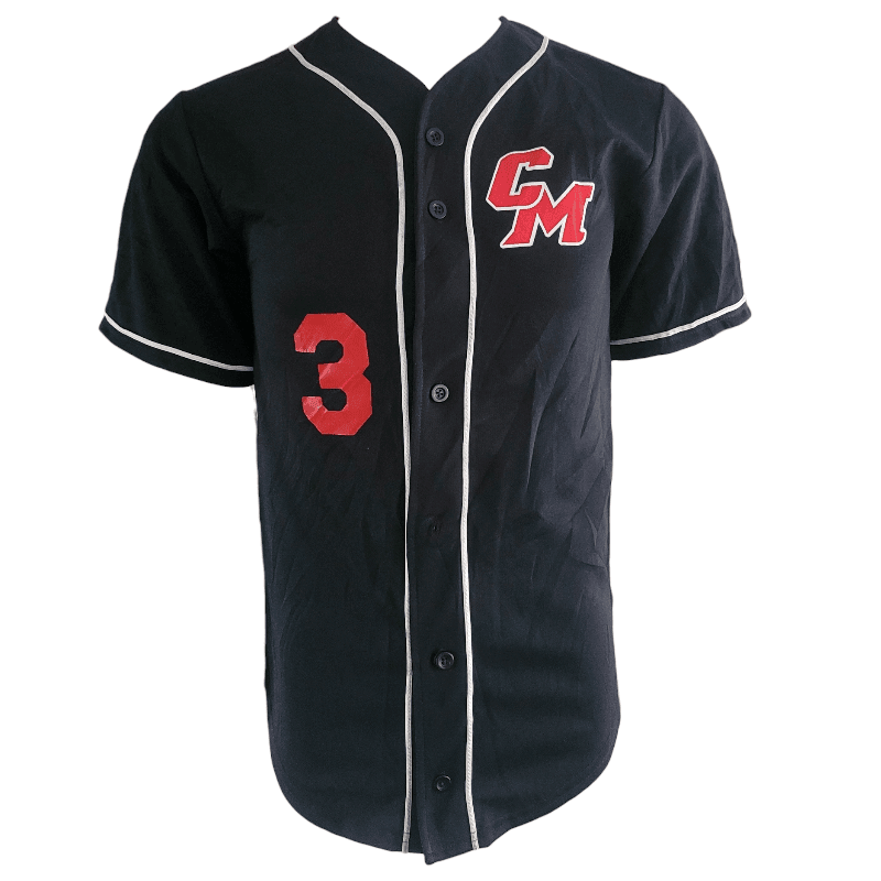 Vintage Baseball Jersey Scarlata 3 - Authentic Teamwork Athletic Apparel, Grade A Condition, Black & Red - USASTARFASHION