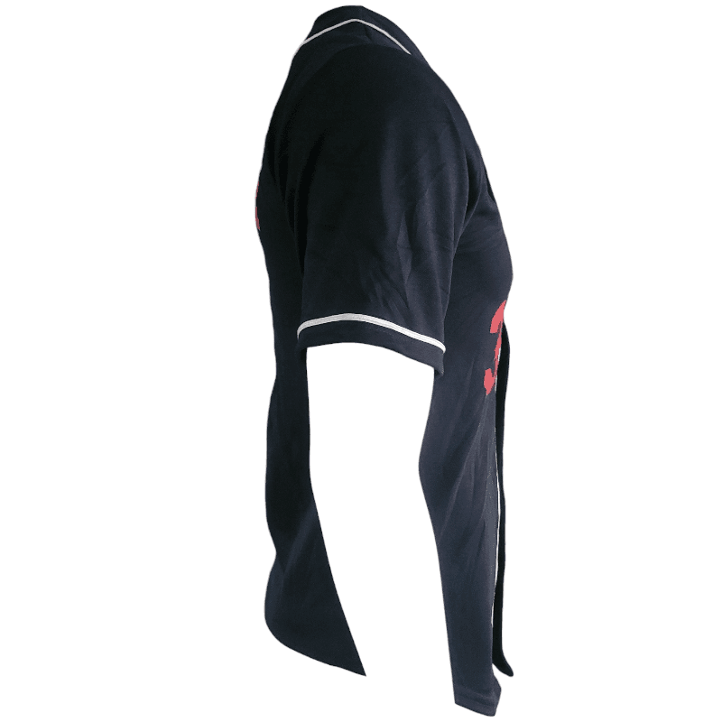 Vintage Baseball Jersey Scarlata 3 - Authentic Teamwork Athletic Apparel, Grade A Condition, Black & Red - USASTARFASHION