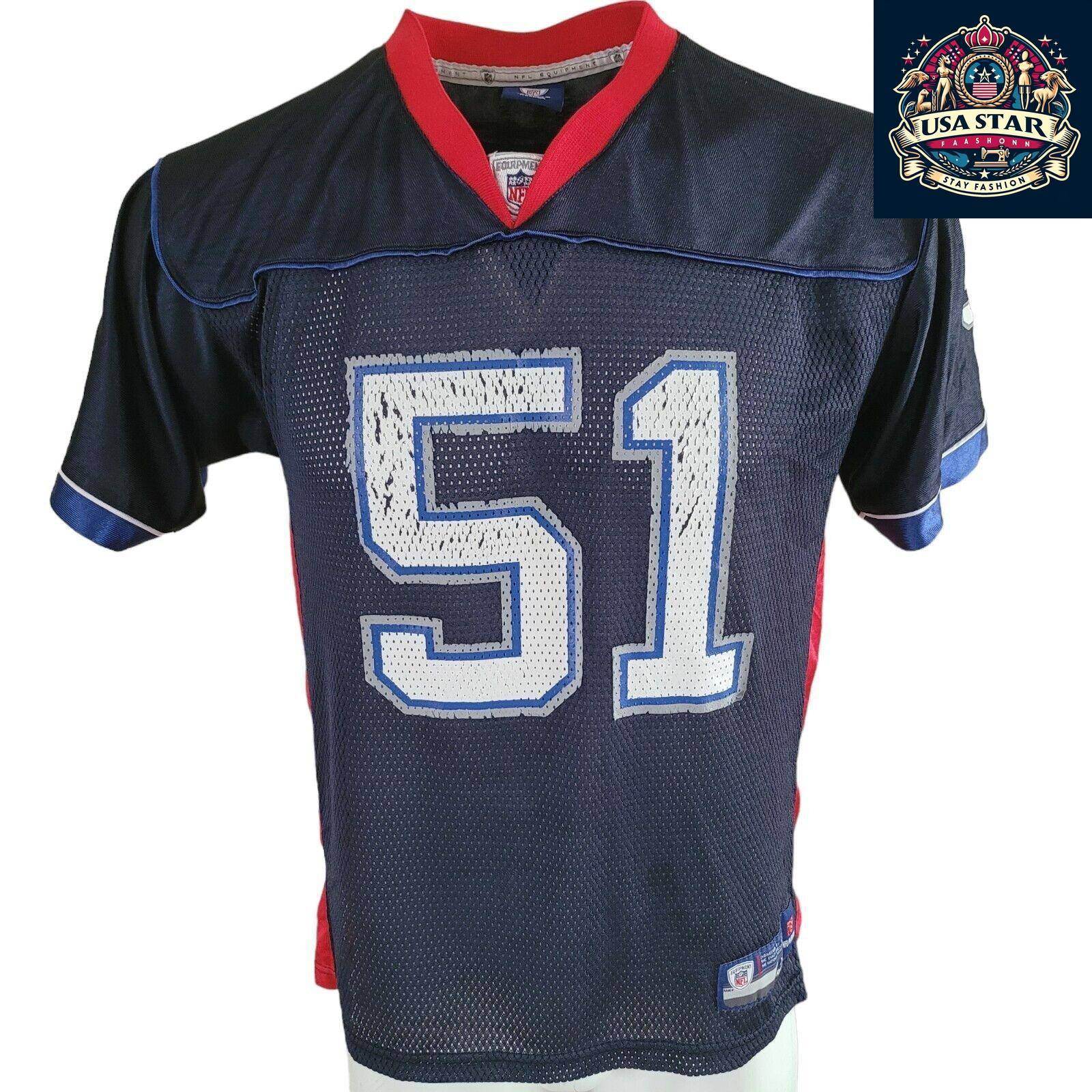 Vintage Buffalo Bills Jersey - Reebok Paul Posluszny 51 NFL Shirt Youth XL (18 - 20) Adult S - USASTARFASHION