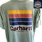 Vintage Carhartt Men's Charcoal Black Logo T-Shirt | Multi - Colored Design | 2XL - USASTARFASHION