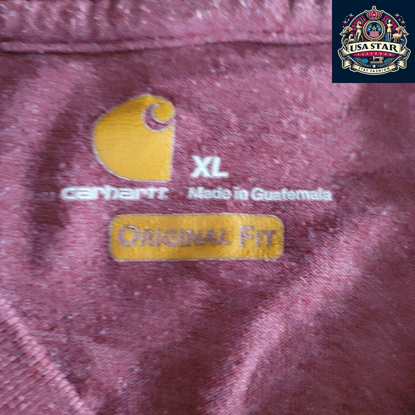 Vintage Carhartt T-Shirt - Men's XL - Made in Guatemala - Classic Original Fit - USASTARFASHION