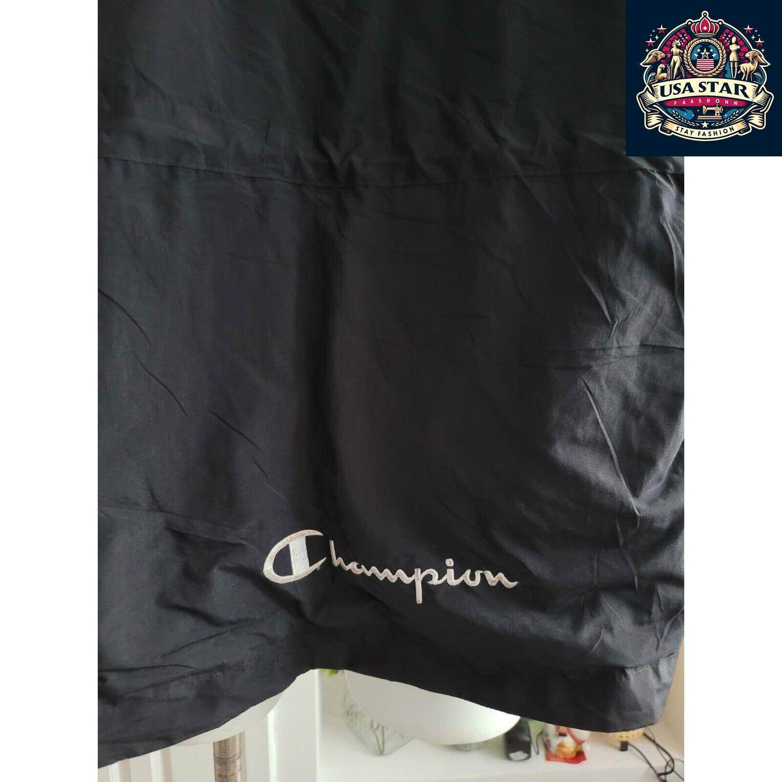 Vintage Champion Chicago Bulls Full - Zip Jacket Size L with Pockets and Embroidered Badges - USASTARFASHION