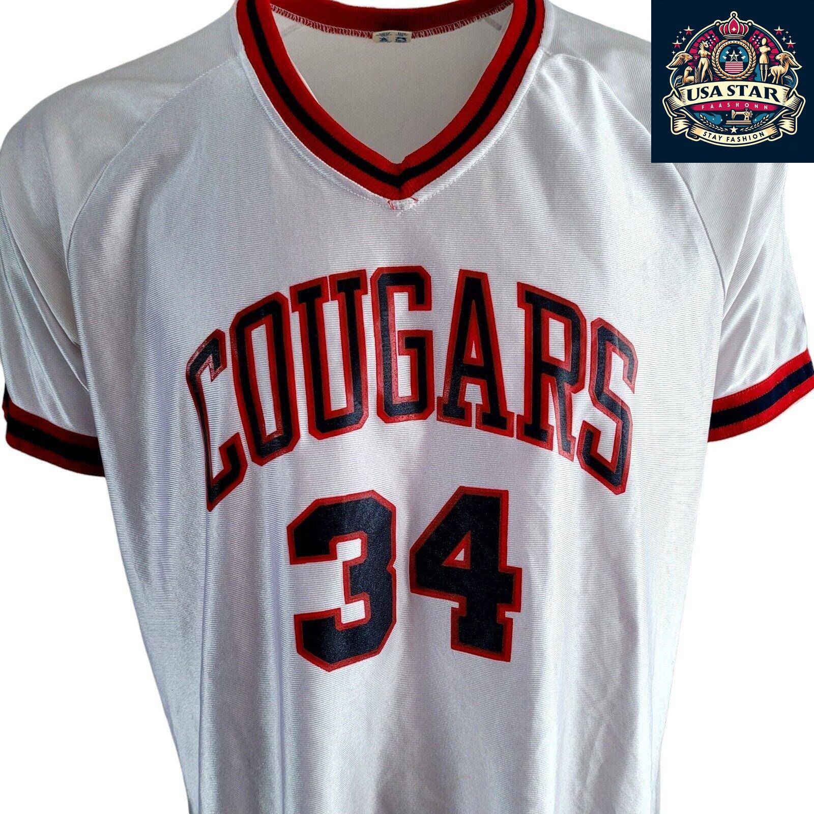 π Vintage Champion "Cougars" Basketball Jersey - Men's Size 20 - USASTARFASHION