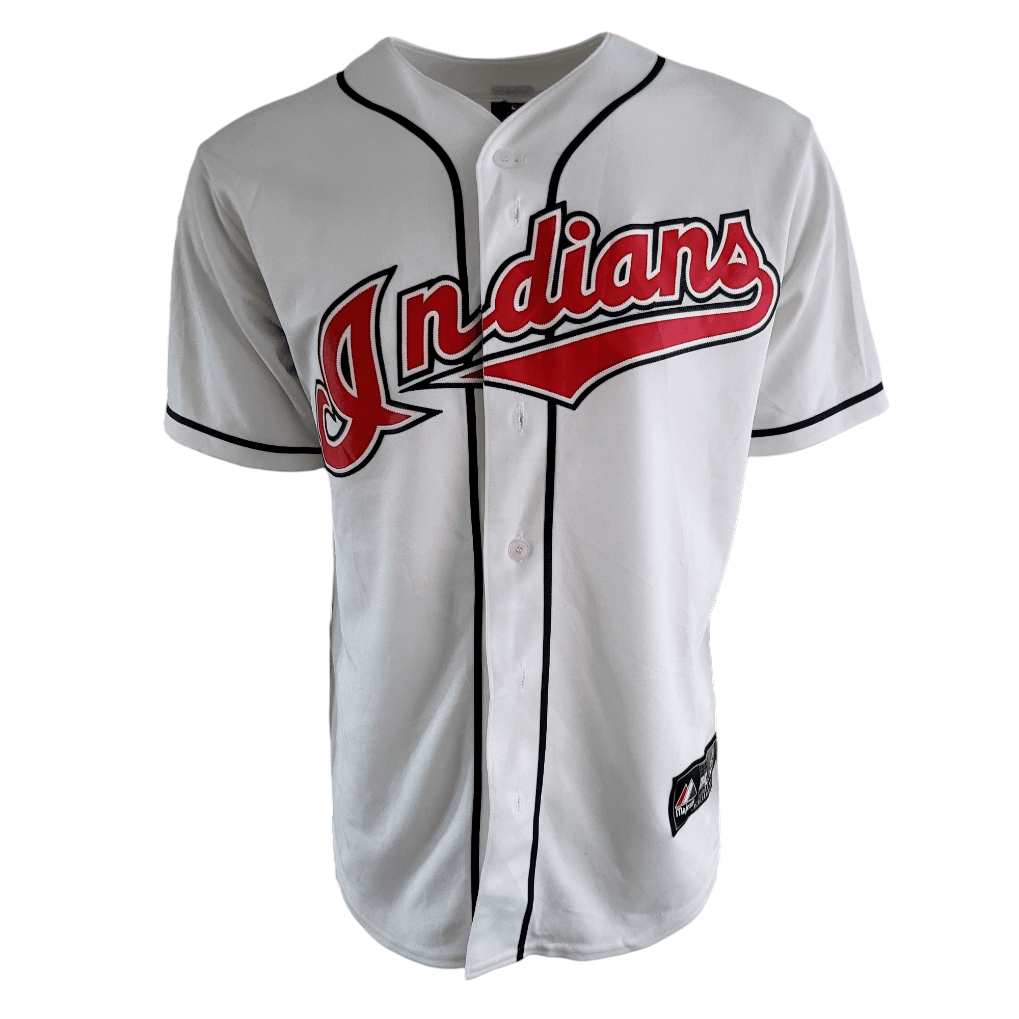 Vintage Cleveland Indians Schultz #02 Jersey - Authentic Made in USA - Size M - Excellent Condition - USASTARFASHION