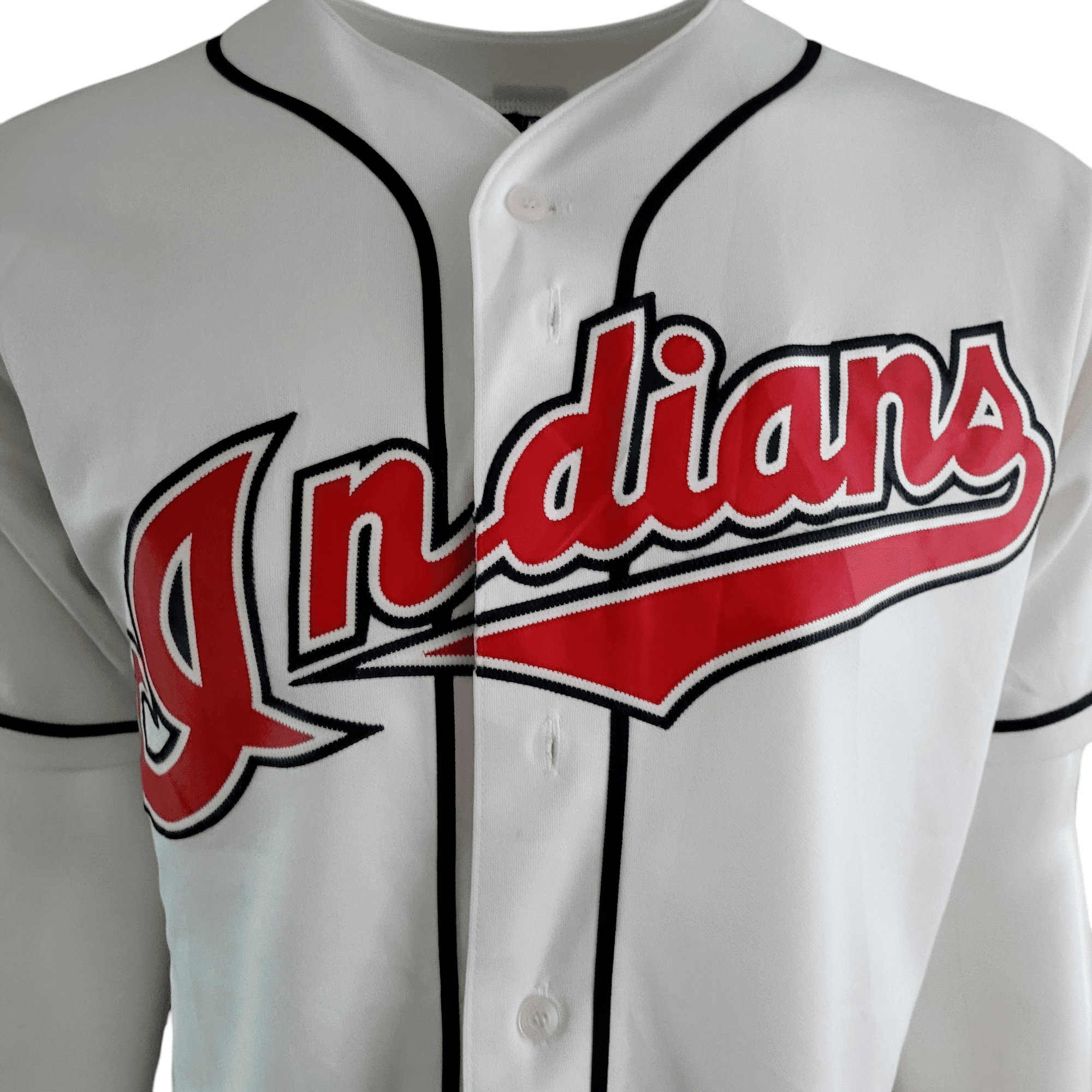 Vintage Cleveland Indians Schultz #02 Jersey - Authentic Made in USA - Size M - Excellent Condition - USASTARFASHION