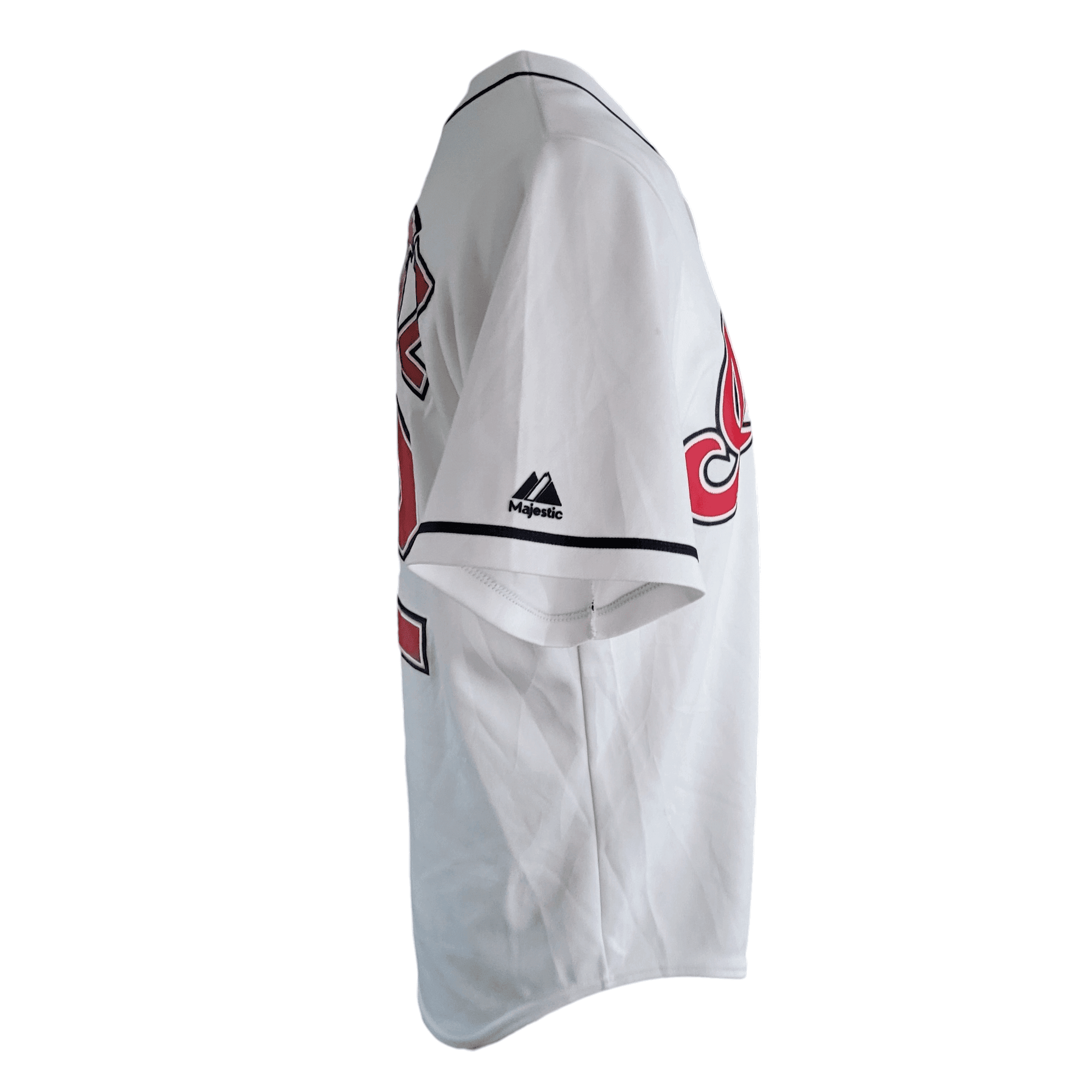 Vintage Cleveland Indians Schultz 02 Jersey - Authentic Made in USA - Size M - Excellent Condition - USASTARFASHION