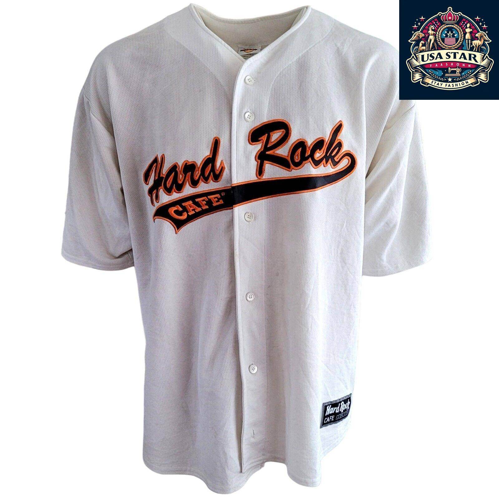 Vintage Hard Rock Cafe Baltimore Baseball Jersey XXL - USASTARFASHION